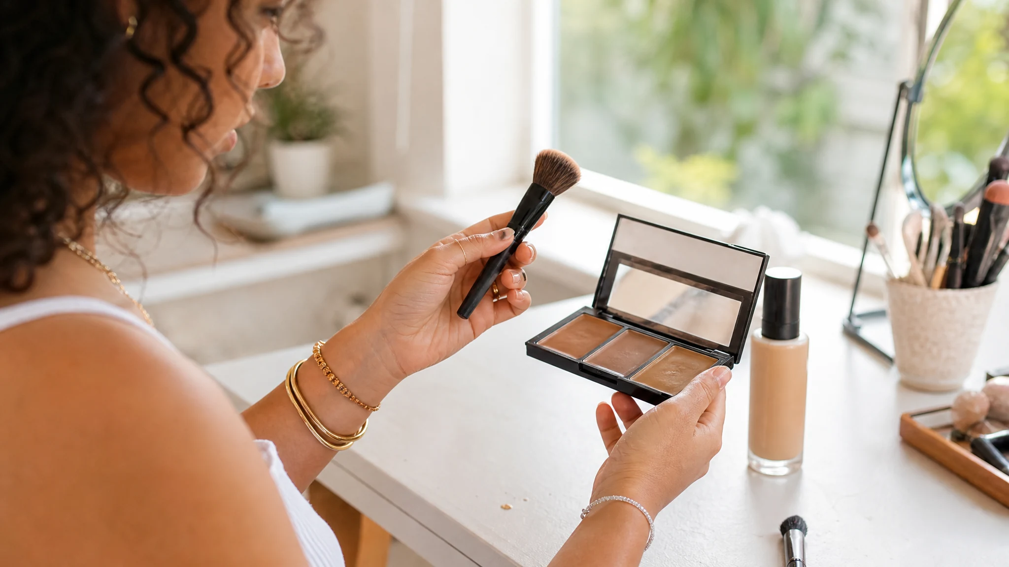 contouring anleitung anfänger - Was kommt zuerst - Foundation oder Contouring?