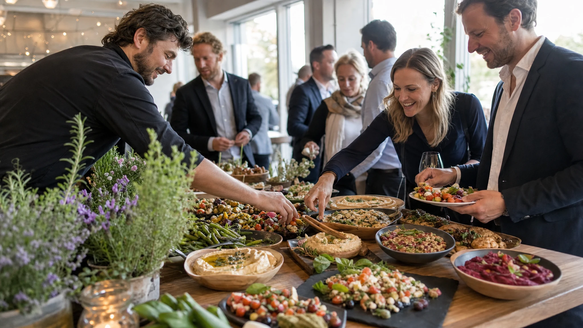 hamburg catering - 7. Le Levant (Eppendorf) - Mezze für gemischte Tafeln