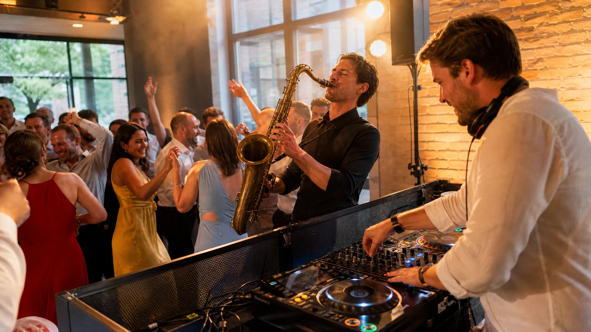 DJ Hochzeit - DJ mit Live-Musiker: Das Upgrade, das Hochzeiten unvergesslich macht