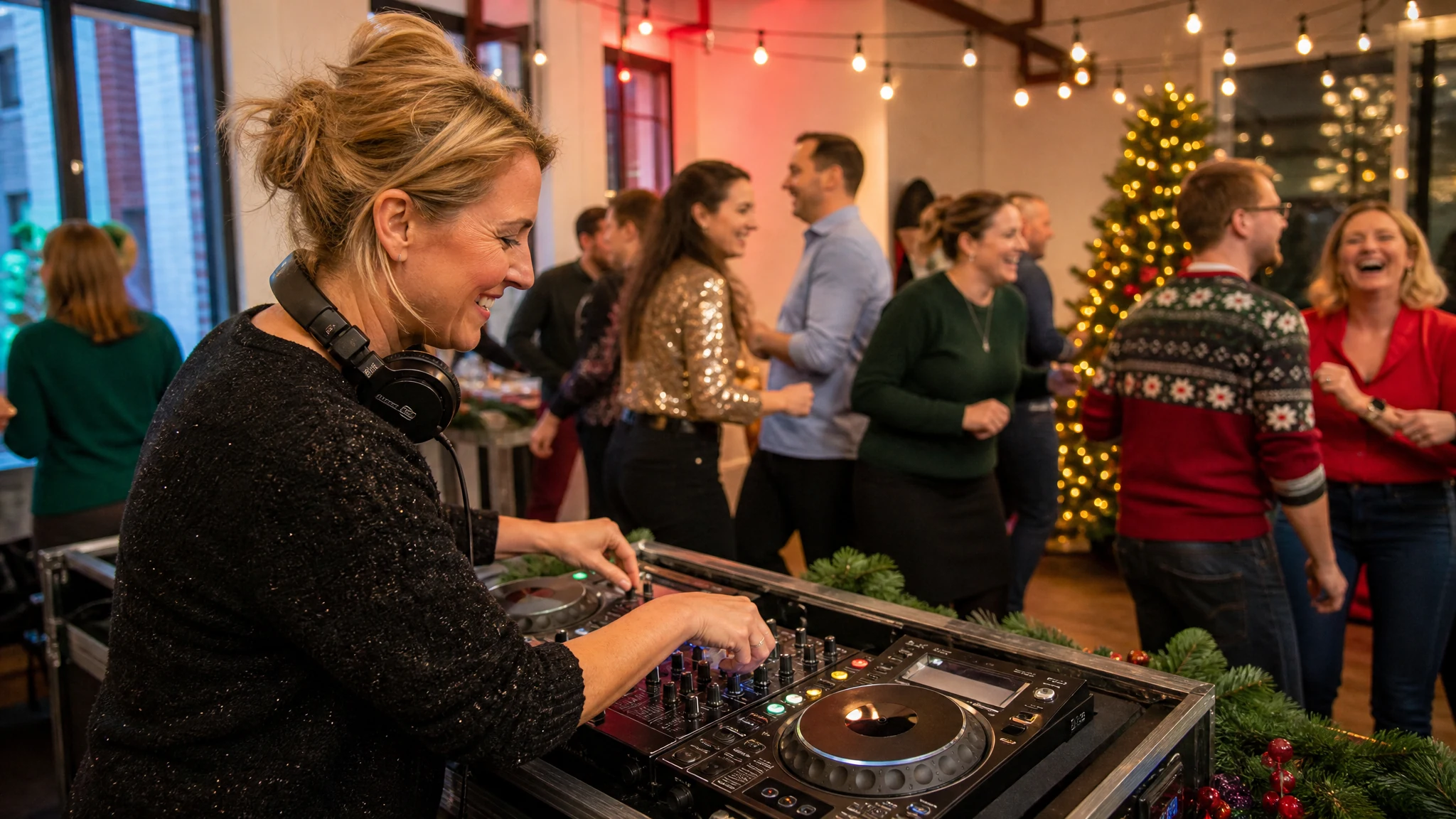 DJ Weihnachtsfeier - DJ bei einer Weihnachtsfeier