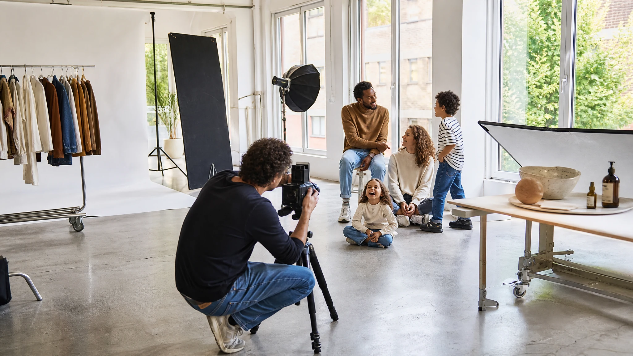 Düsseldorf Fotograf - Familienfotografie, Produkt- und Fashionshooting - drei Welten, eine Stadt