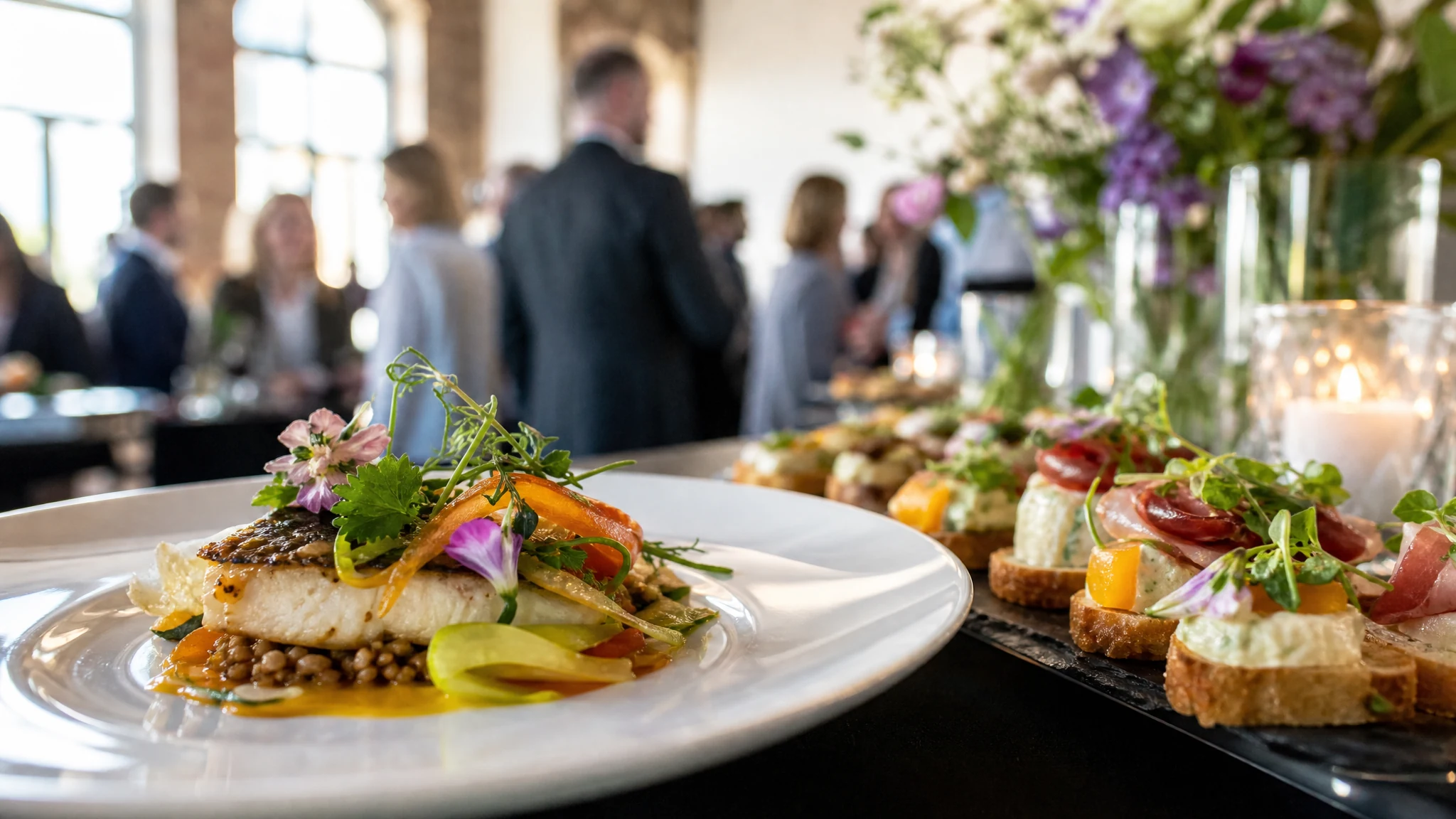 Event Catering Düsseldorf - Business, Messe und Firmenevent: Catering, das professionell liefert