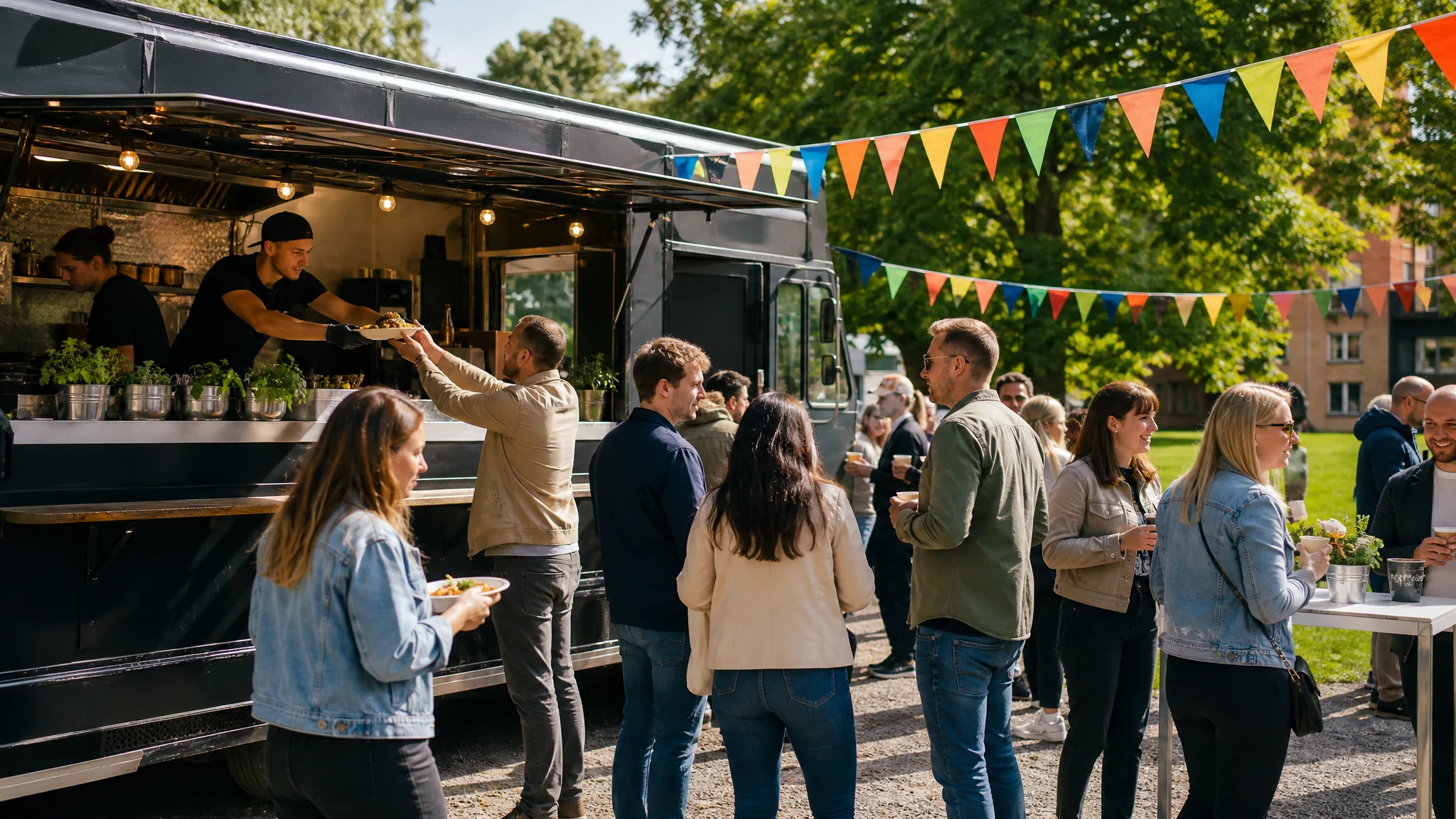 Foodtruck - Foodtruck-Catering für Firmenfeste und private Feiern