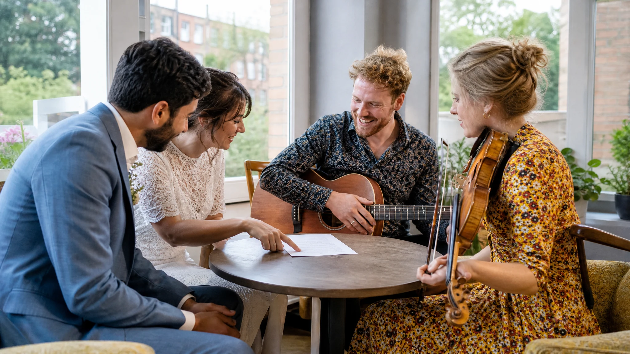 Live-musiker für Hochzeit - So gehst du vor: Von der ersten Idee zur gebuchten Band