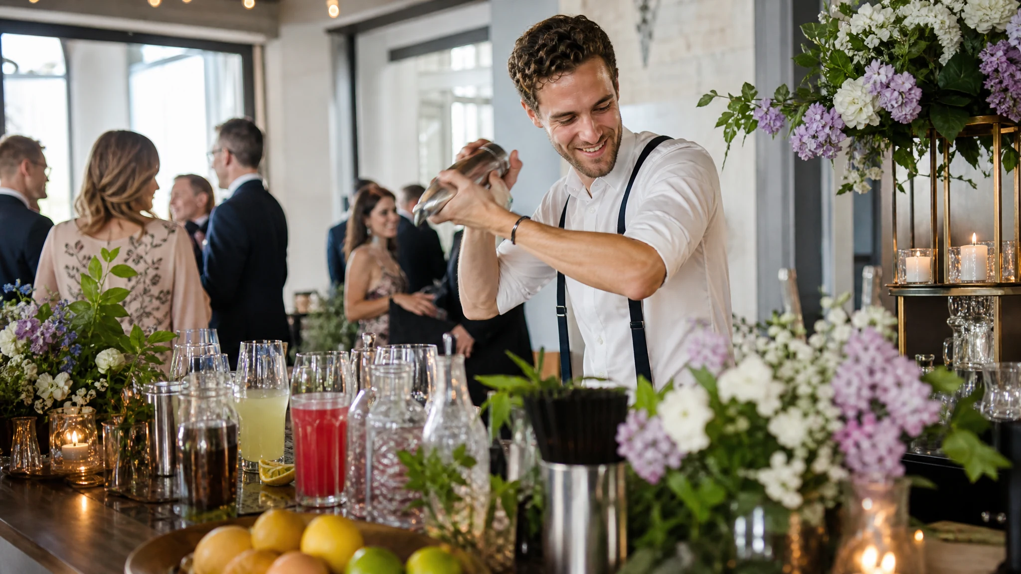 Barkeeper Hochzeit - Sektempfang, Mocktails, individuelle Karte - was du dazu buchst