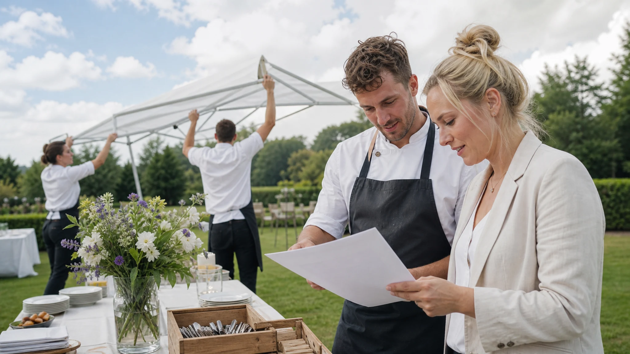 Catering Checkliste - Was tun, wenn es schiefläuft: Notfallplanung für Outdoor-Events und Unvorhergesehenes