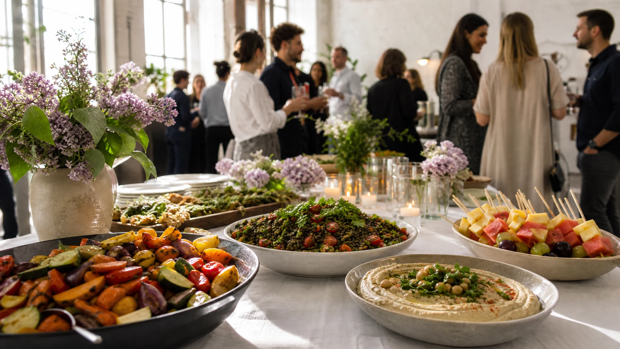 Catering Firmenfeier - Vegetarisch, vegan, allergienfrei: Inklusion ist kein Bonus mehr