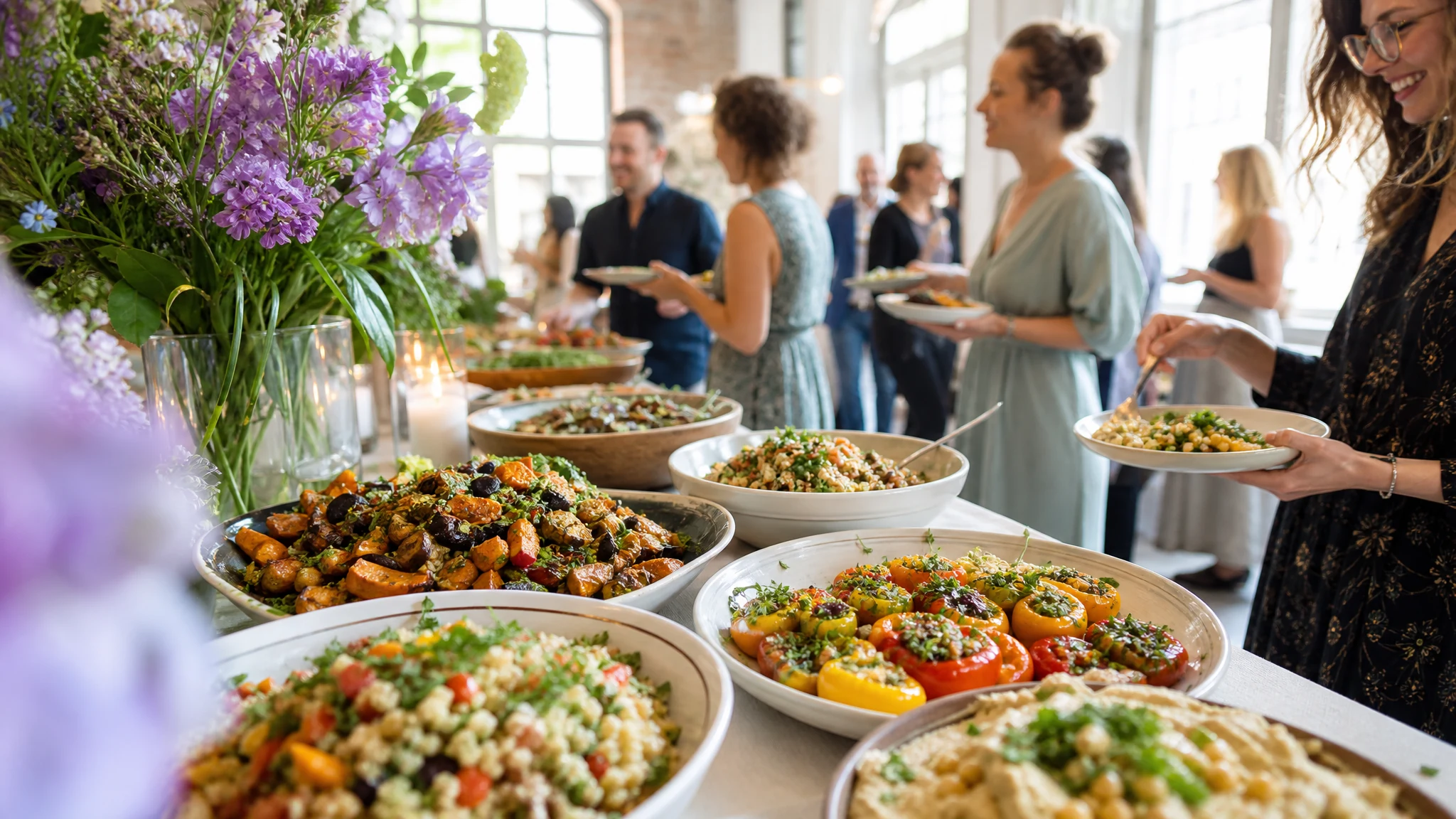 Catering in der Nähe Günstig - Vegane und vegetarische Optionen - längst kein Sonderweg mehr