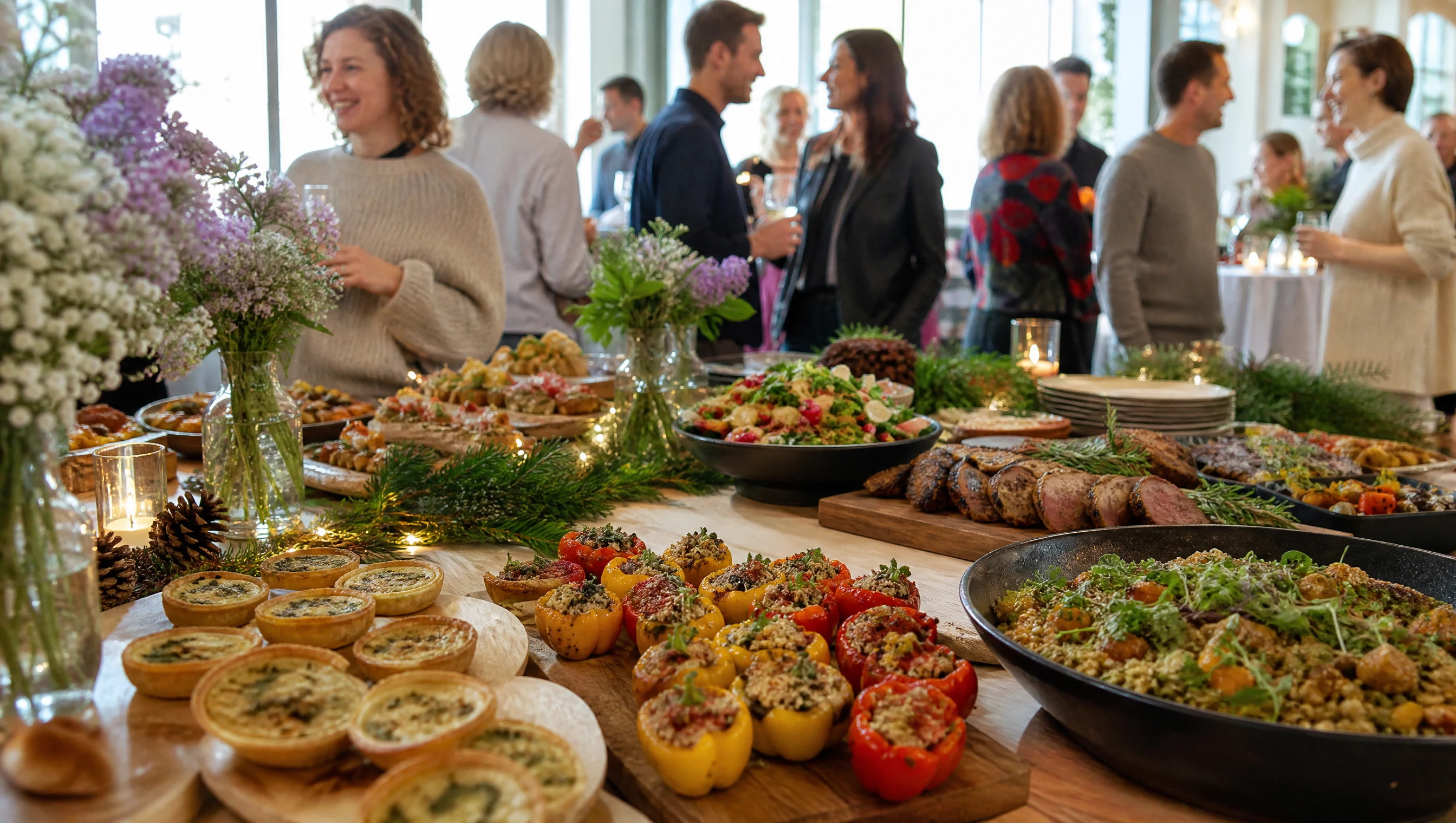 Catering Weihnachtsfeier - Wo es haperte: Format, Kosten und die Veganer-Frage
