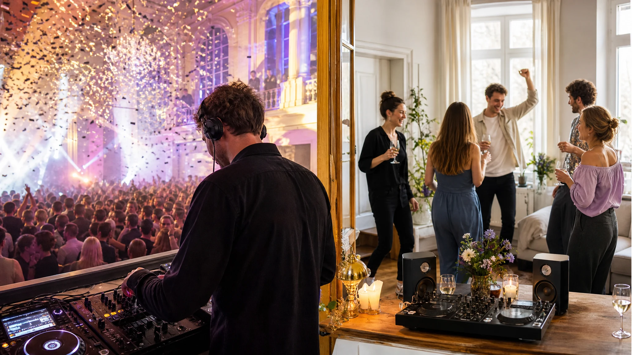 DJ Silvester - Silvester-DJ an Großevents vs. Privater Feier - zwei verschiedene Welten