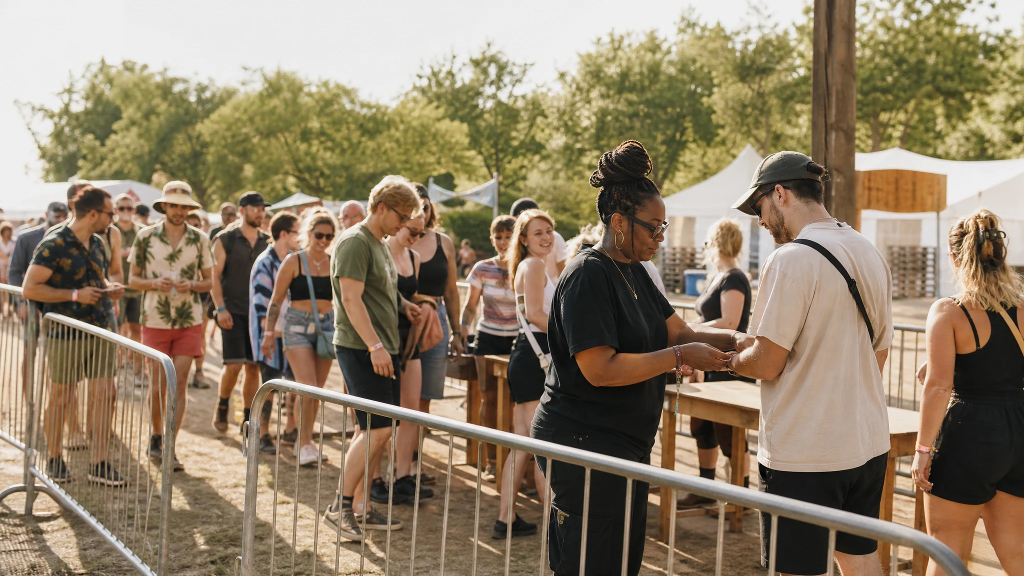 Festival organisieren - 7. Besucher-Anmeldung und Einlass