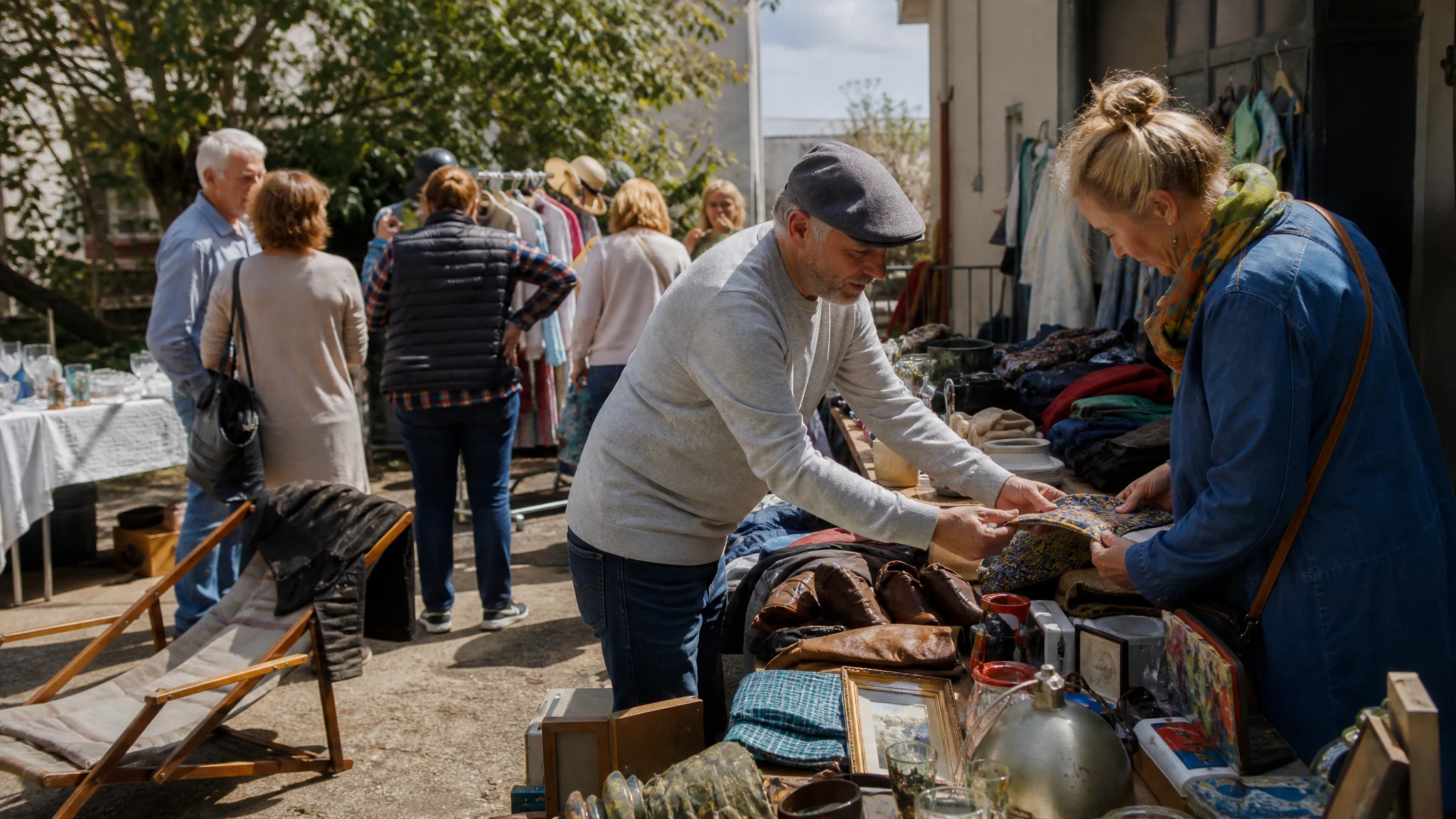 Flohmarkt organisieren - Waren präsentieren und Preise setzen - so kaufen Besucher gern