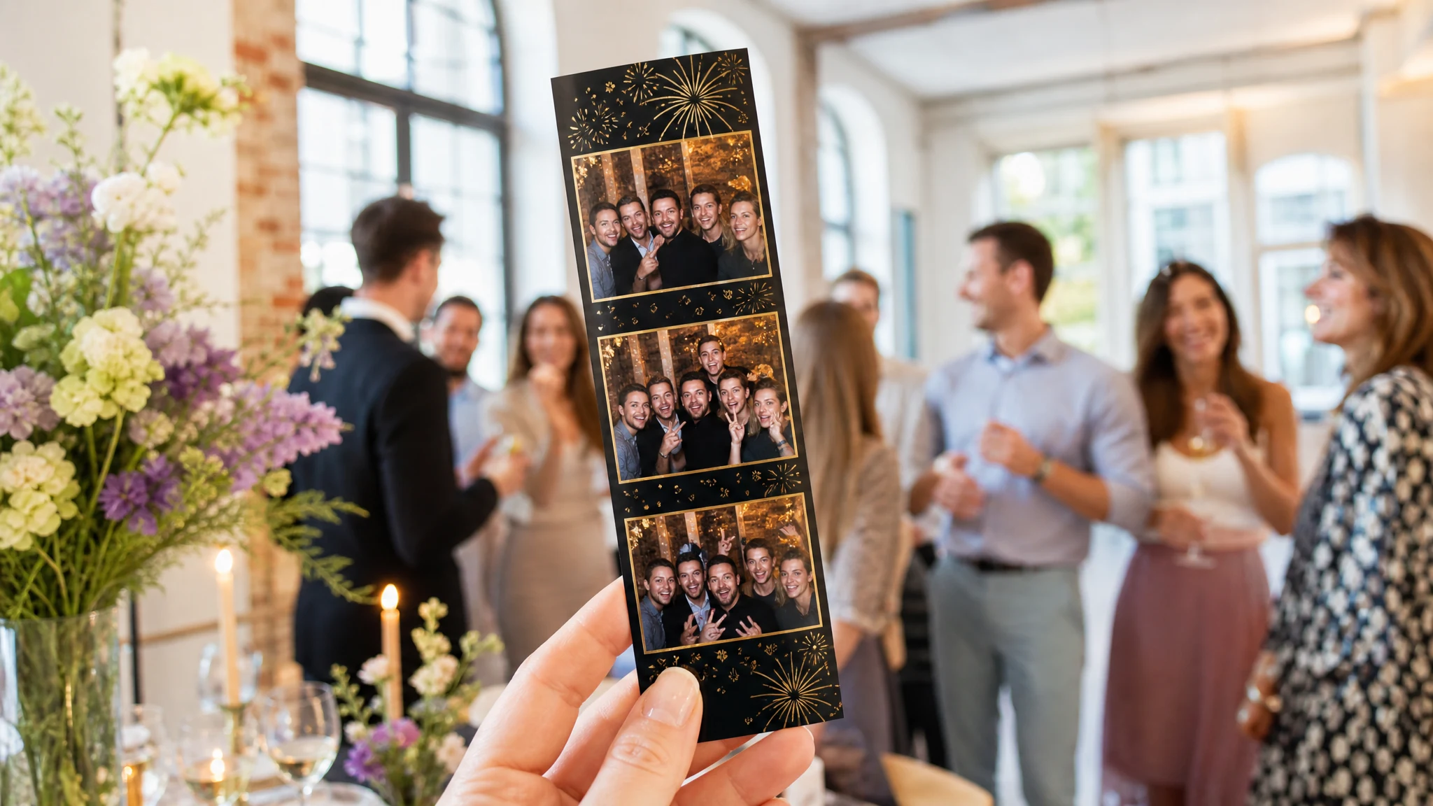 Fotobox Silvester - Das Silvester-Layout: Persönlich statt Standardvorlage