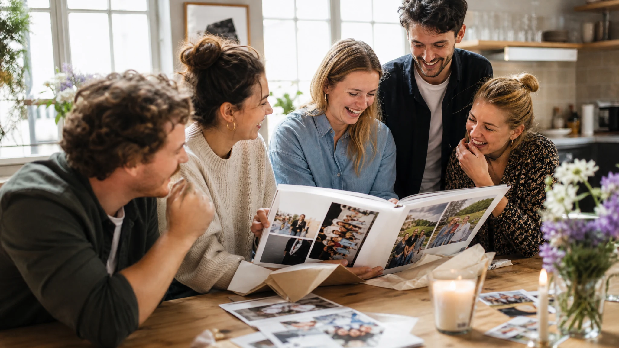 Hochzeit Ideen Geschenk - Schritt 4: Personalisierte Fotogeschenke - erinnerungsstarke Variante für enge Freunde