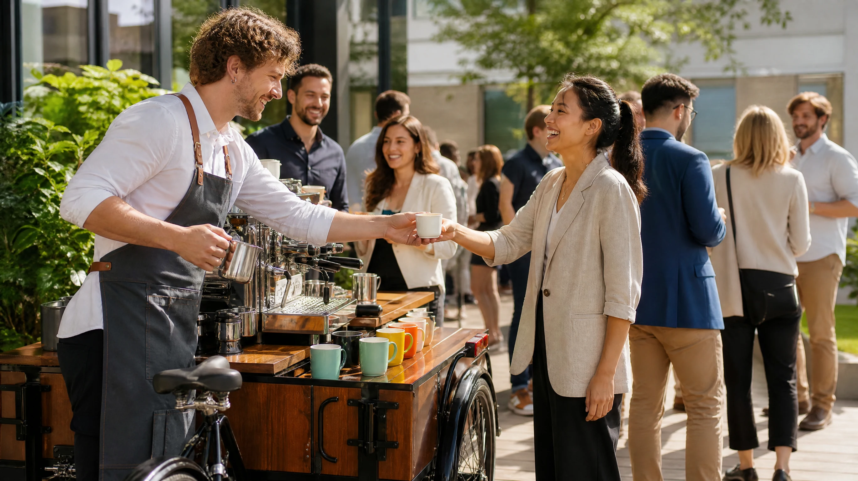 Kaffeebike - Für welche Events ein Kaffeebike passt - und wann es glänzt