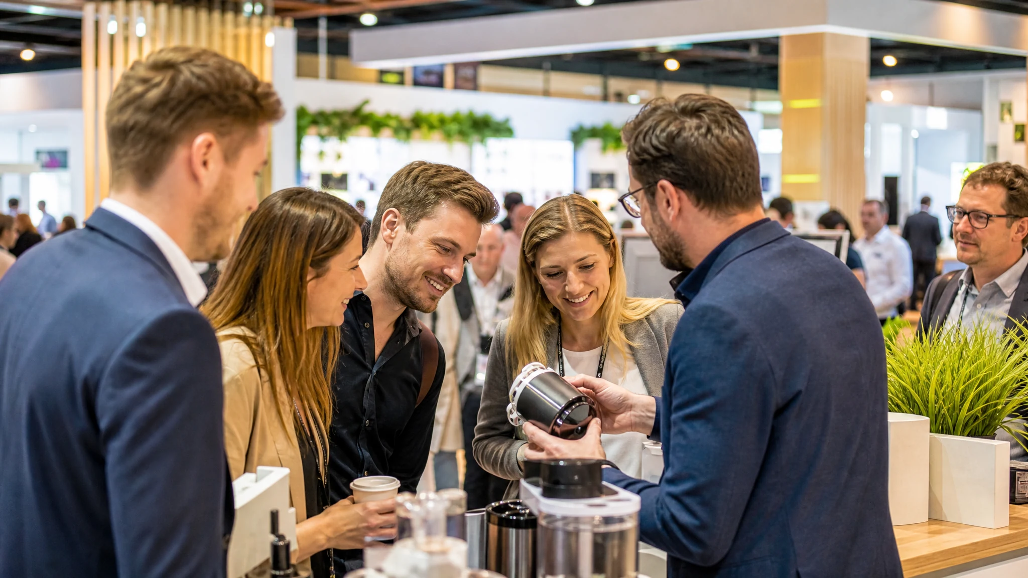 Produktpräsentation - Produktpräsentation auf der Messe: Fokus, Format, Flow
