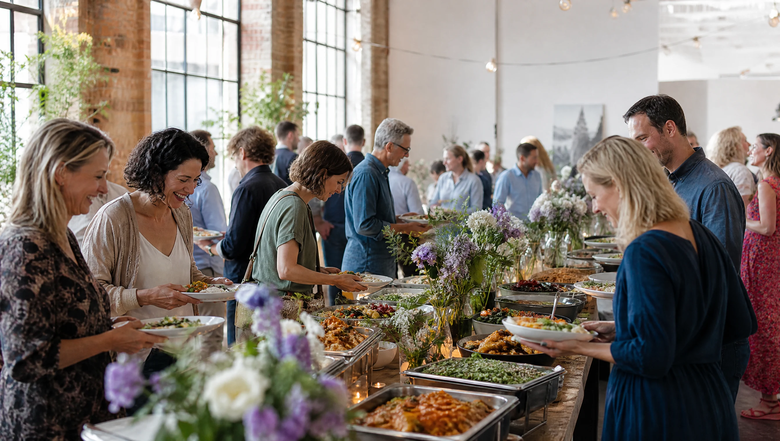 Was Kostet Catering für 30 Personen - Buffet oder serviertes Menü - was für 30 Personen besser passt