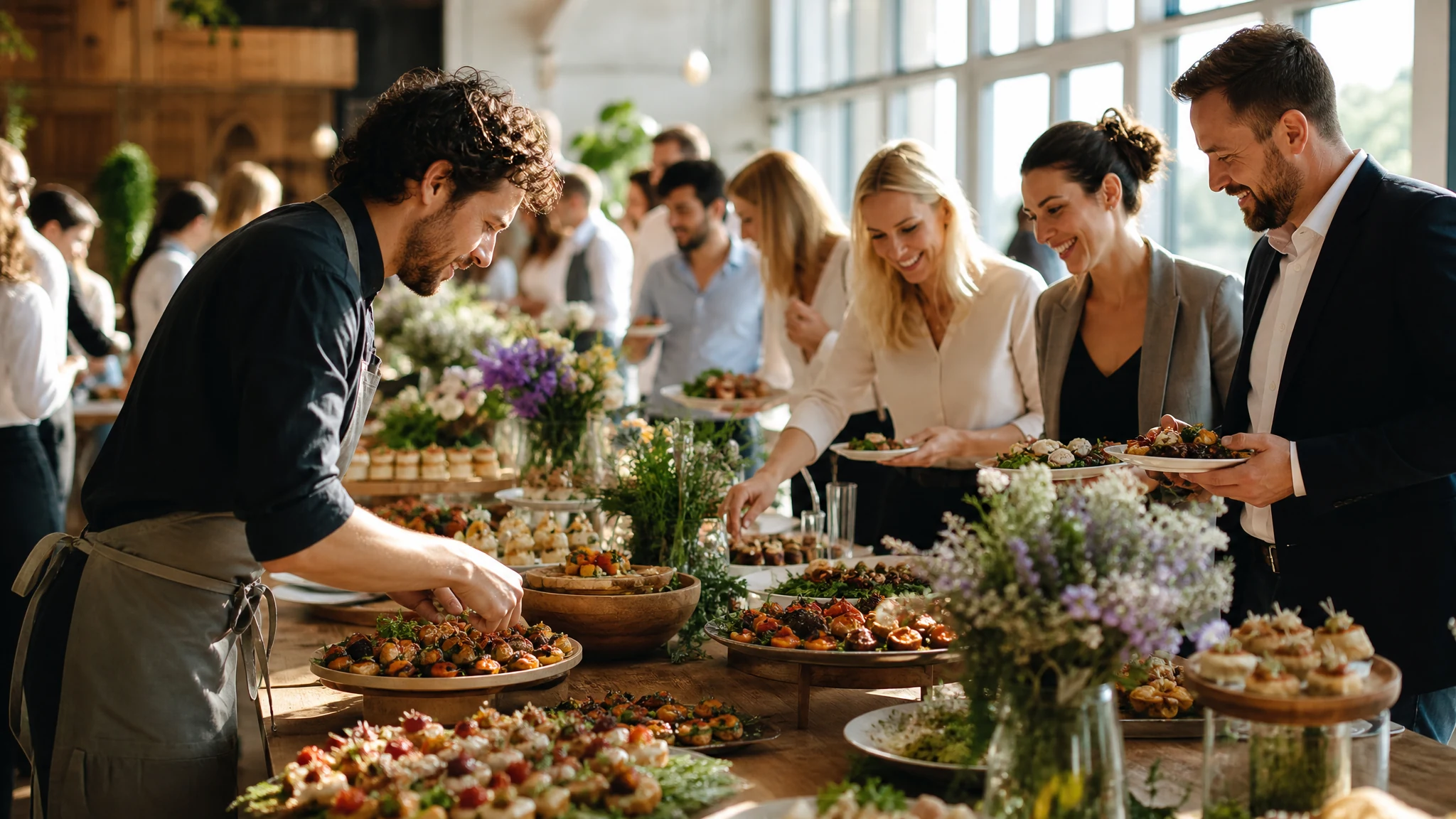 Catering für 100 Personen - Wenn du fertig gebucht hast - die letzten zwei Wochen