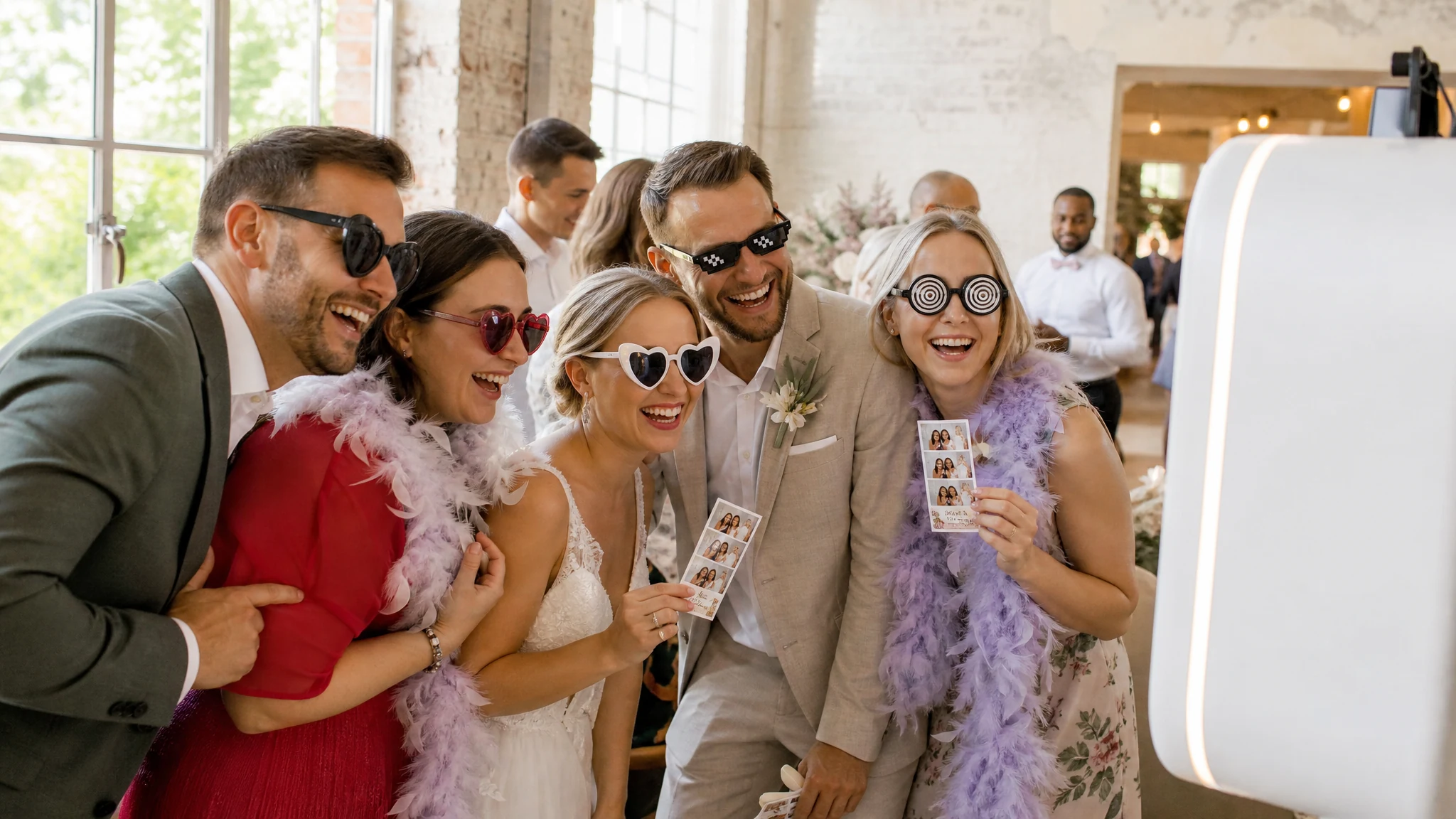 DJ Köln Hochzeit - Fotobox als Zusatzleistung