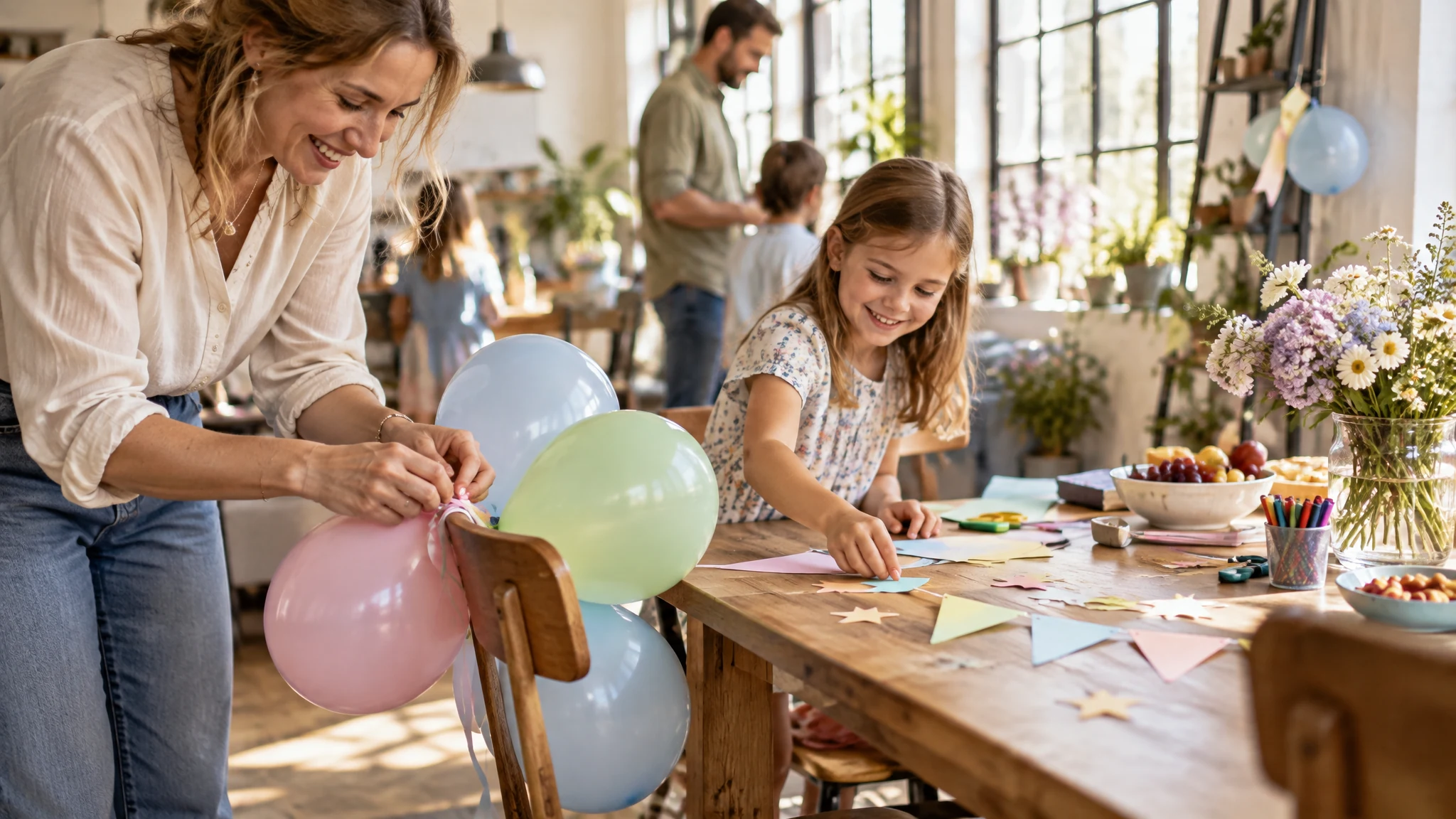 Einschulung - Deko für die Einschulungsfeier: Stimmung mit einfachen Mitteln