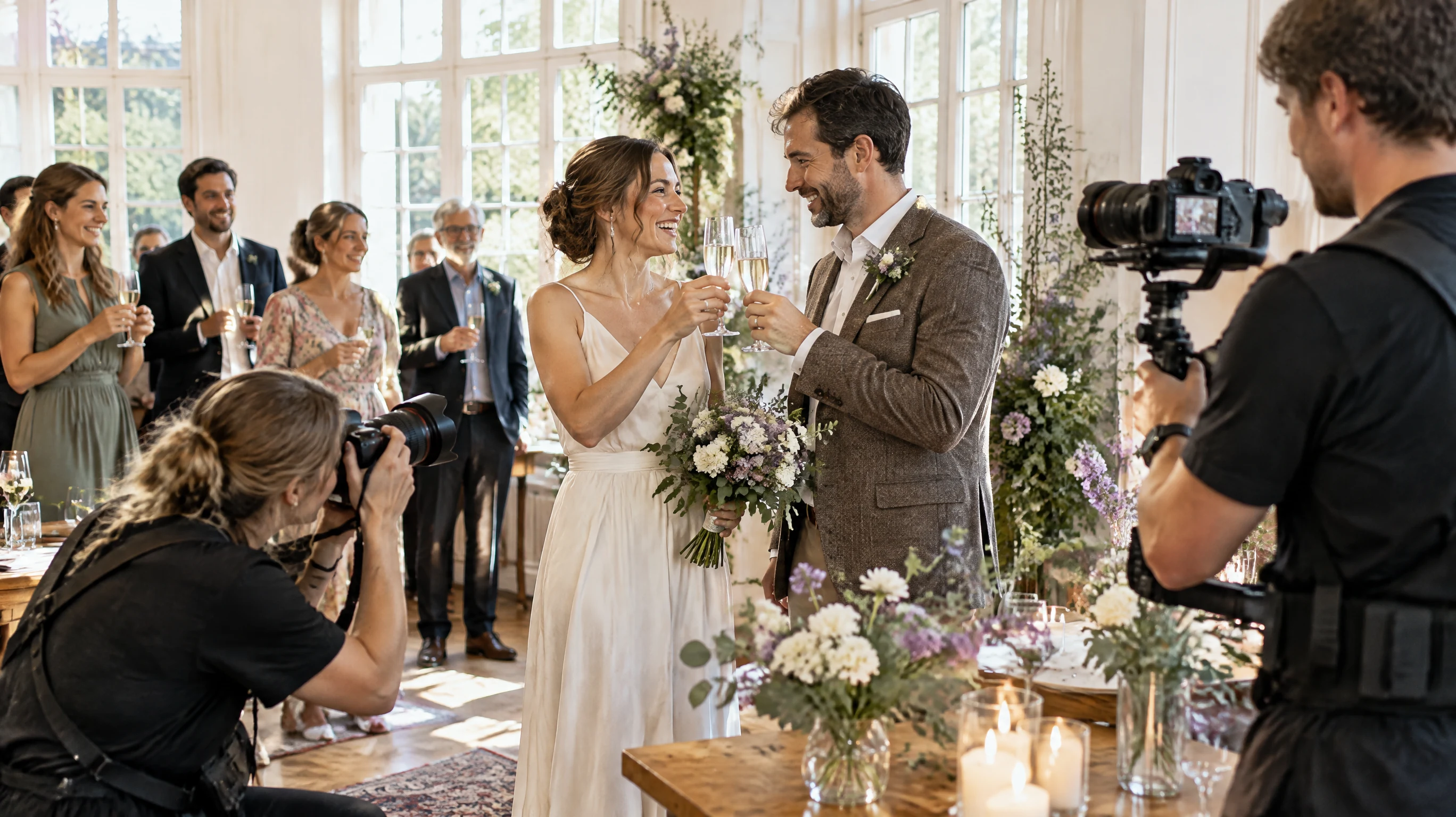 Fotograf und Videograf Hochzeit: Was beide Geschichten zeigen: so triffst du die richtige Wahl
