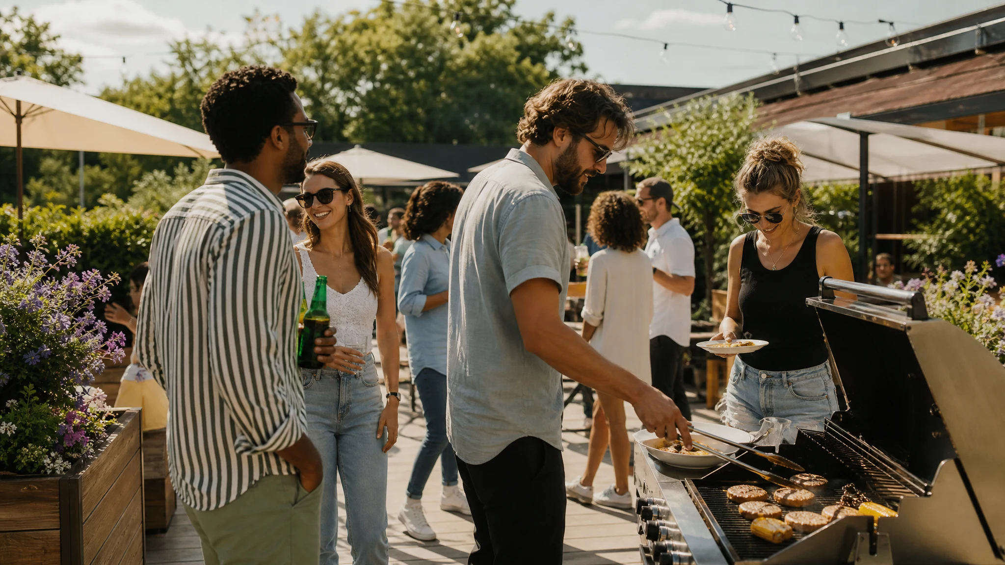 Grillparty - Grillparty mieten: Wenn der eigene Garten zu klein wird
