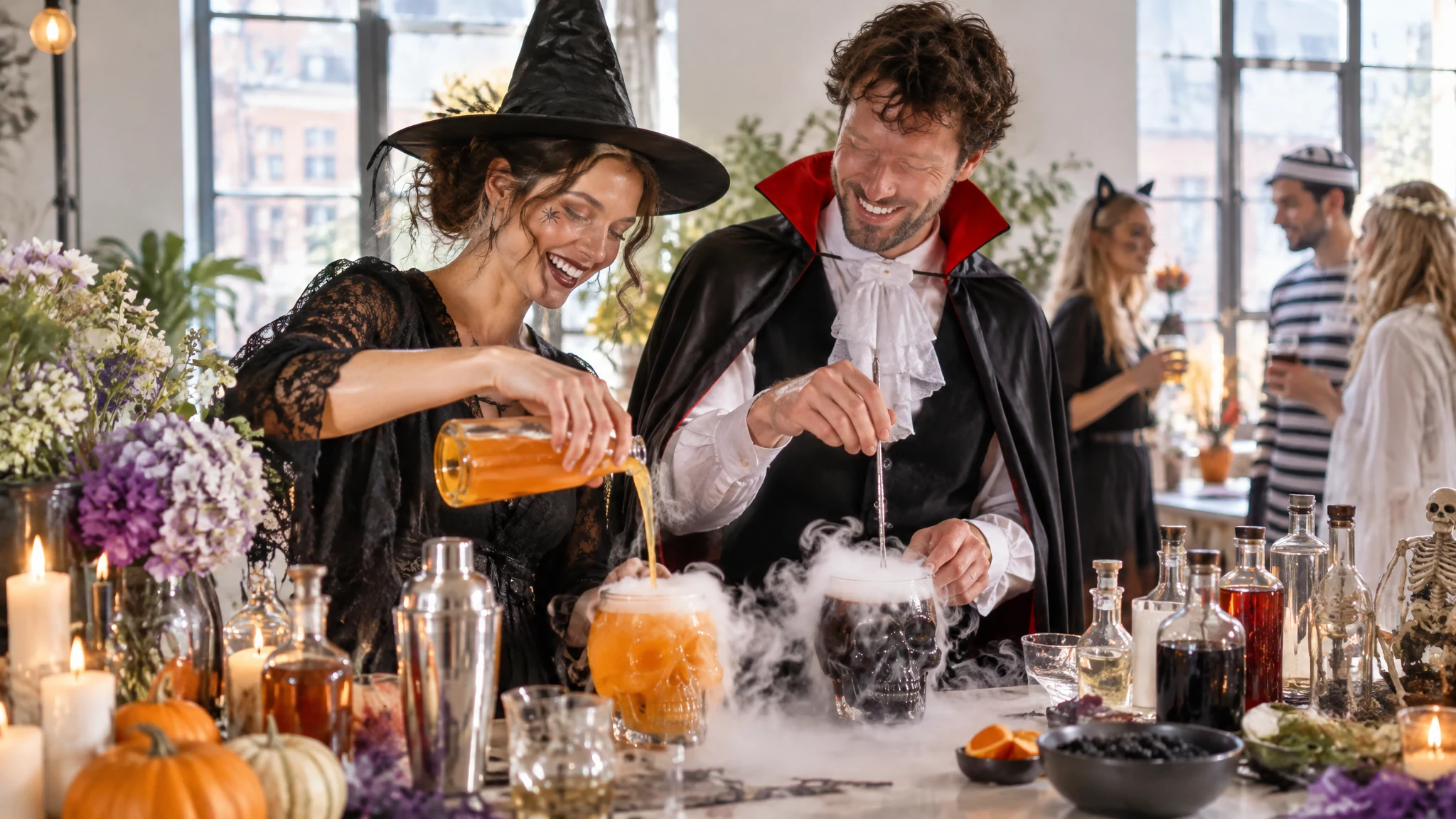 Halloween Cocktails - 4 alkoholische Halloween Drinks Cocktails zum Selbermischen