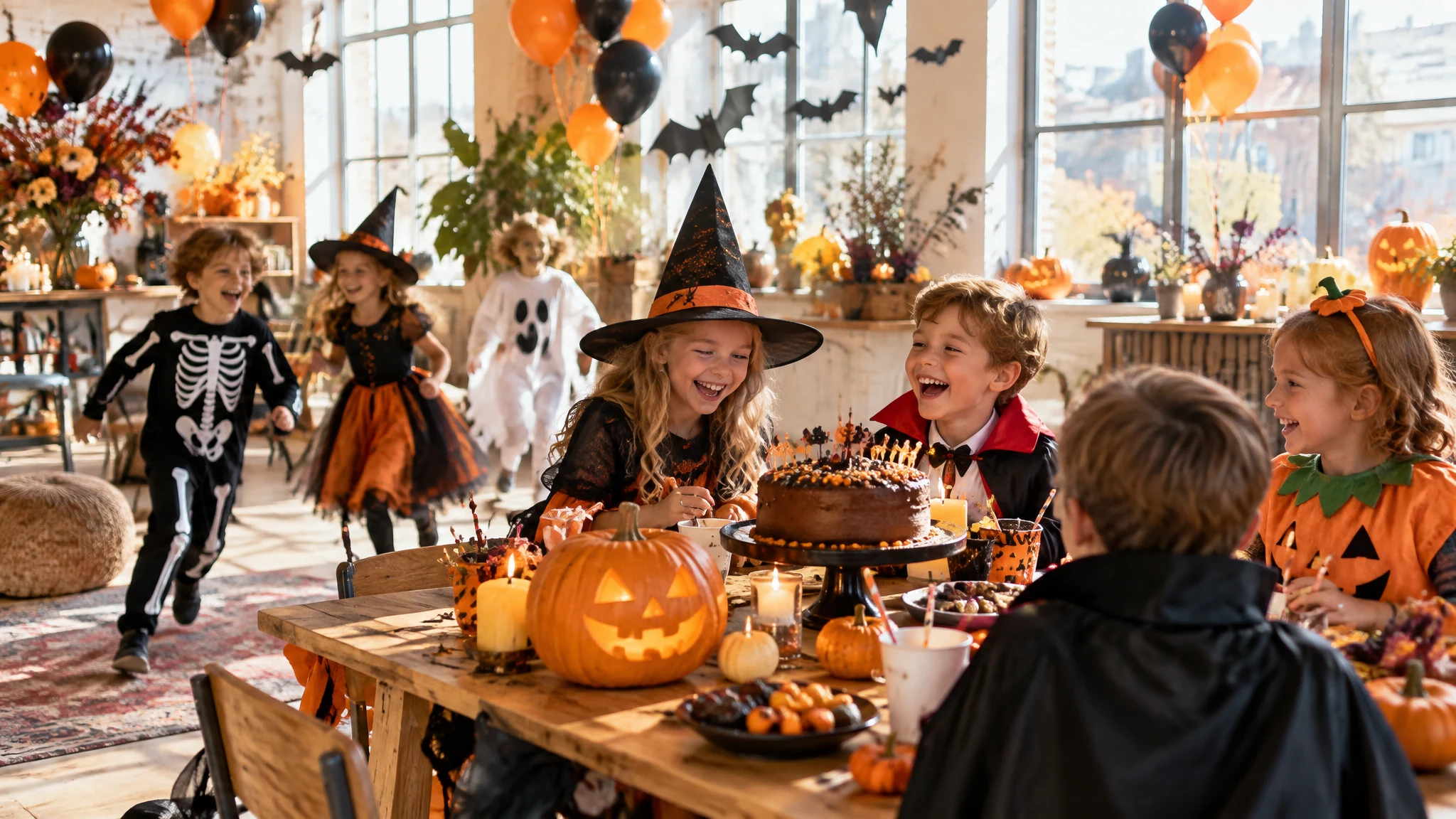 Halloween Kindergeburtstag - Impression