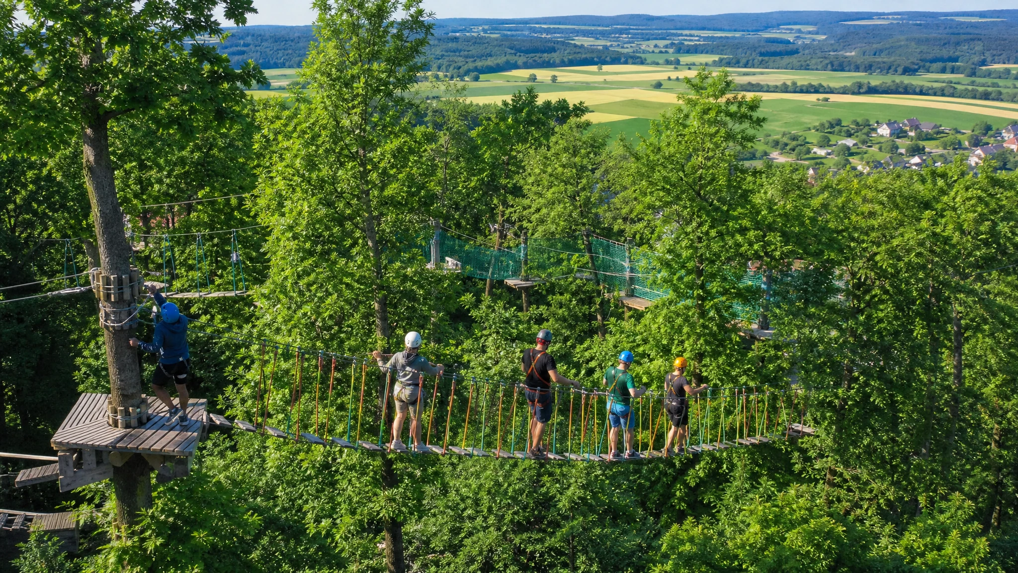 Hochseilgarten in der Nähe - Hochseilgärten in der Nähe nach Region: Wo du suchst