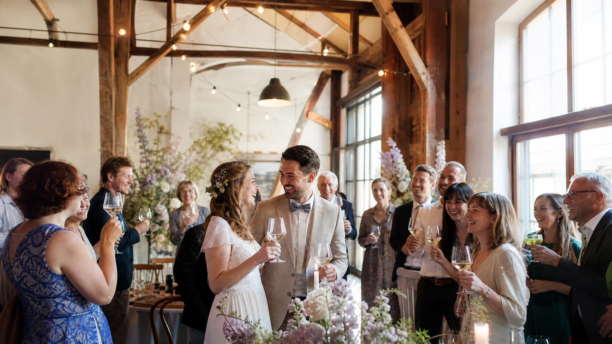 Hochzeitslocation für Kleine Hochzeit - Warum eine kleine Hochzeit oft die stärkere Entscheidung ist