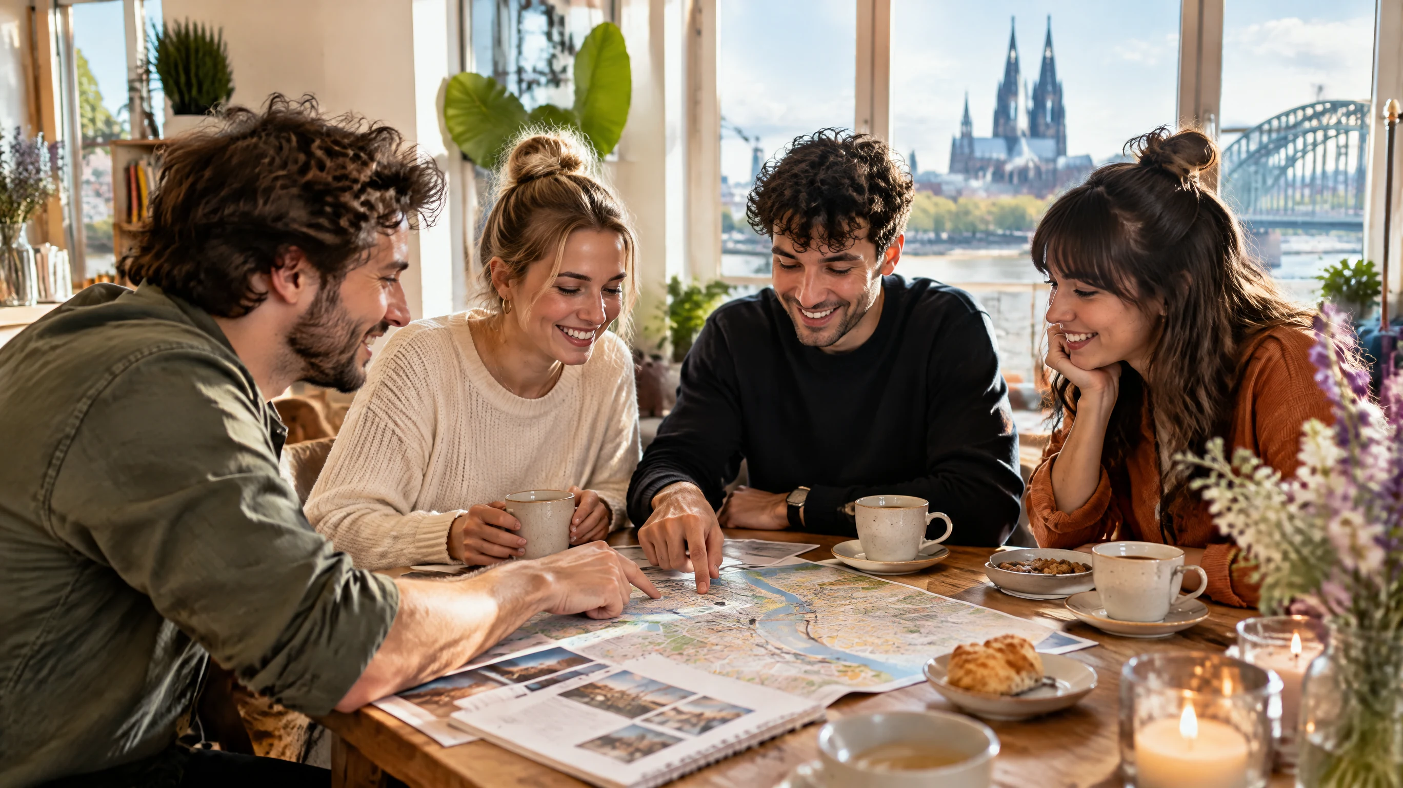 Indoor Aktivitäten Köln: Schwarzlicht-Minigolf und Billard für Paare und Familien