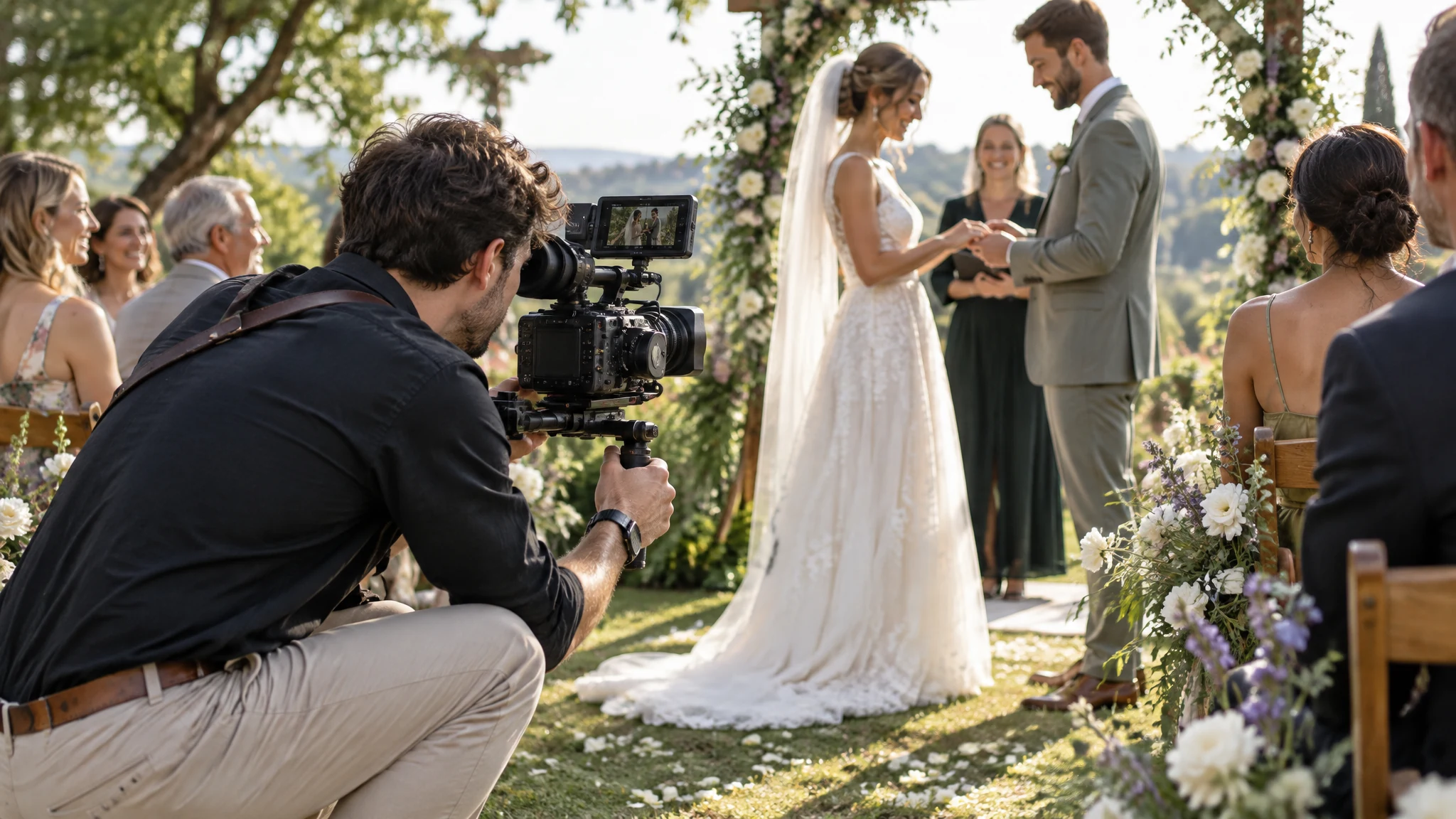 Kosten Videograf Hochzeit - Option A: Nur Videograf buchen - fokussiert und budgetschonend