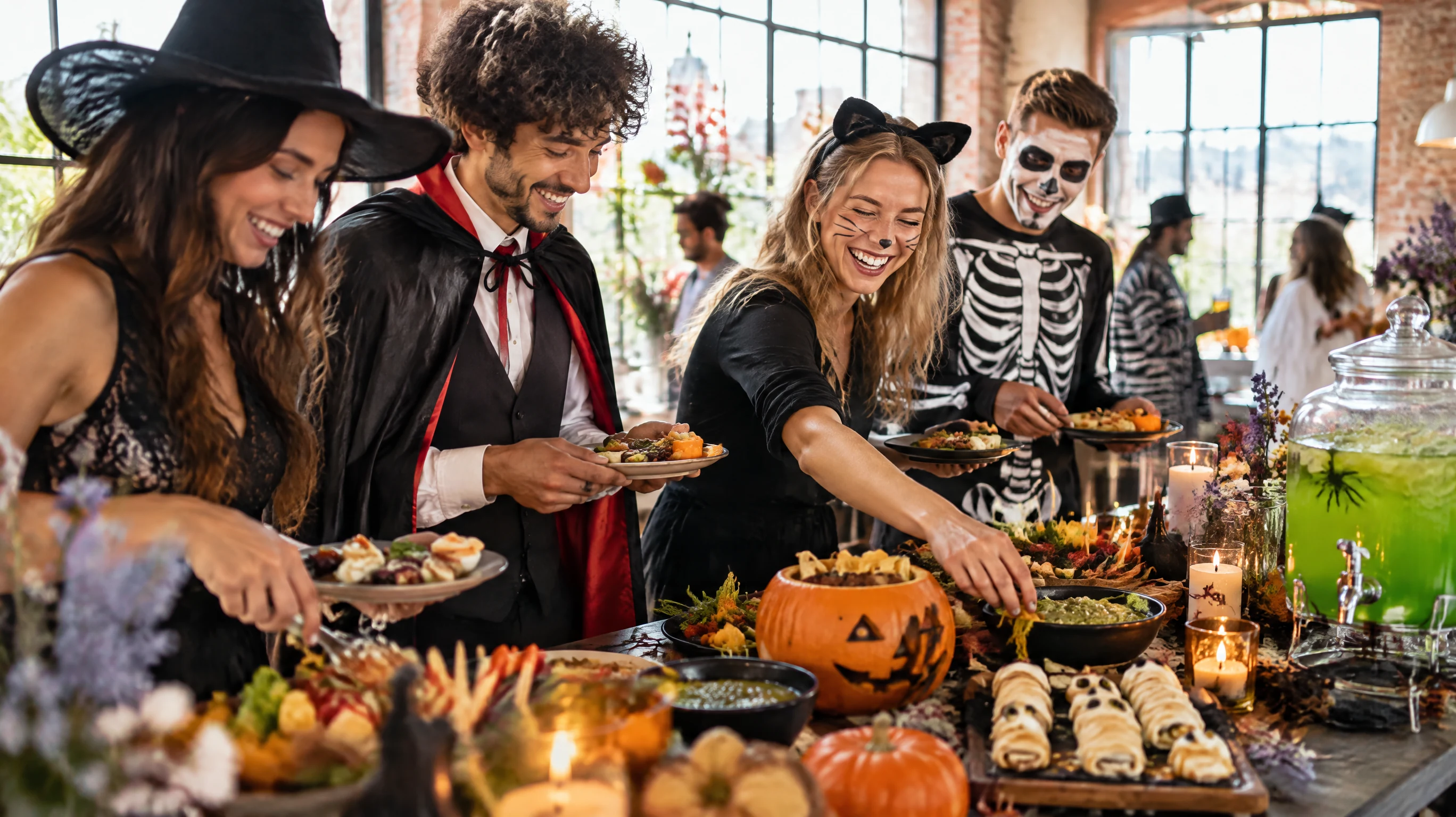 Snacks Halloween - Ein stimmiges Halloween-Buffet zusammenstellen - so wird das Gruselbuffet zum Highlight