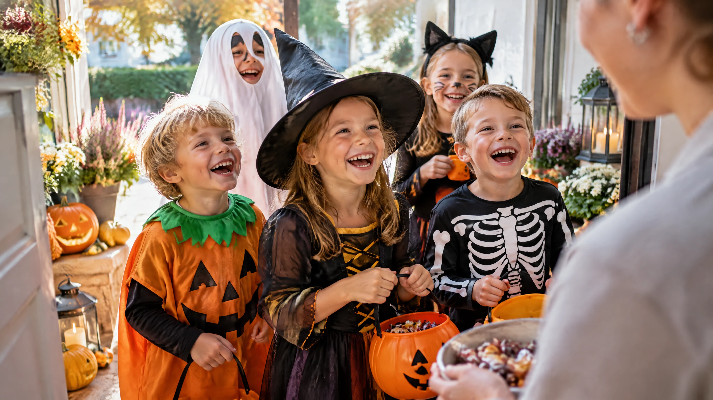 Spruch für Halloween - Halloween-Sprüche für Kinder - einladend und leicht zu merken