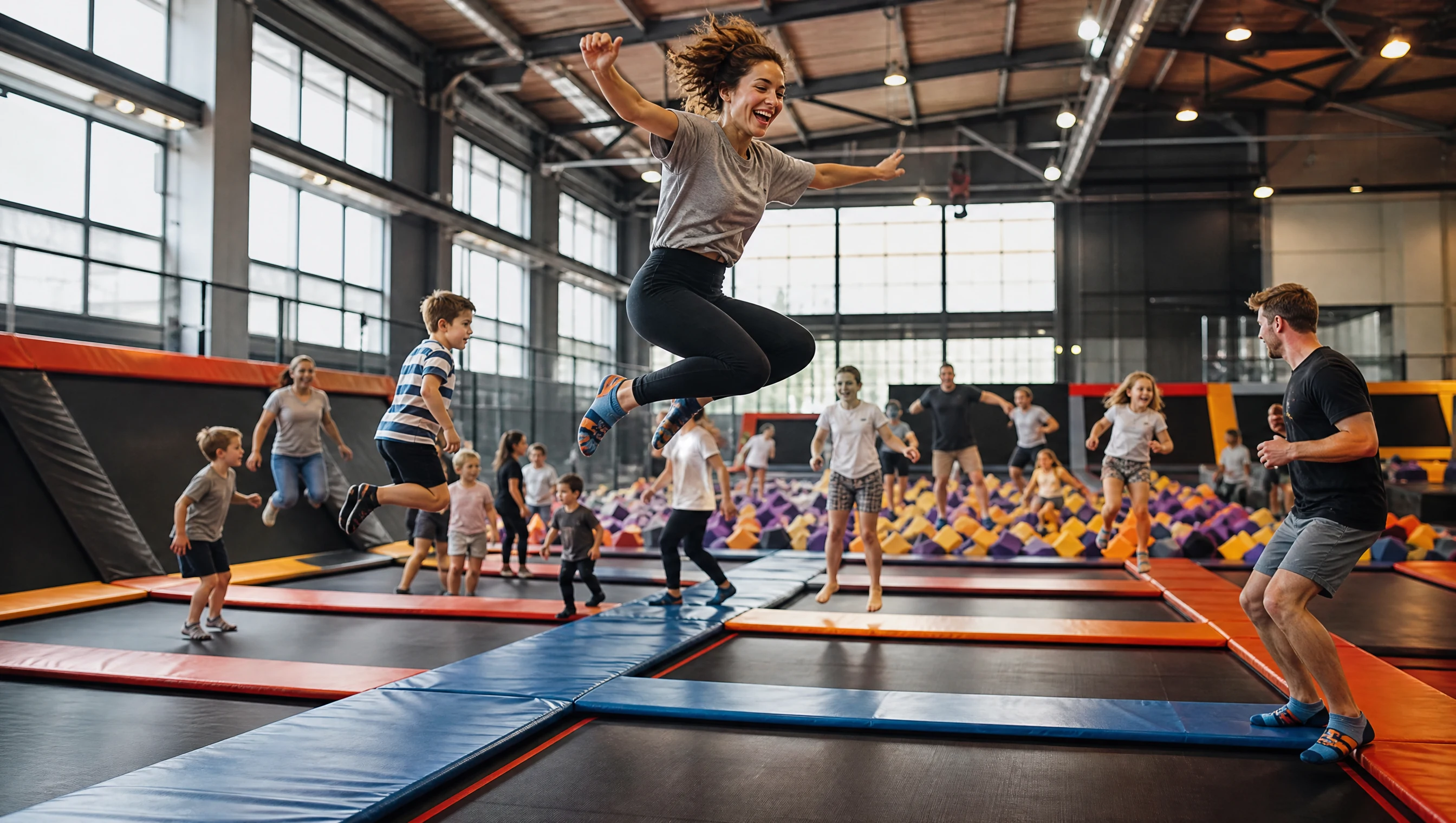 Trampolinpark Dortmund - Impression
