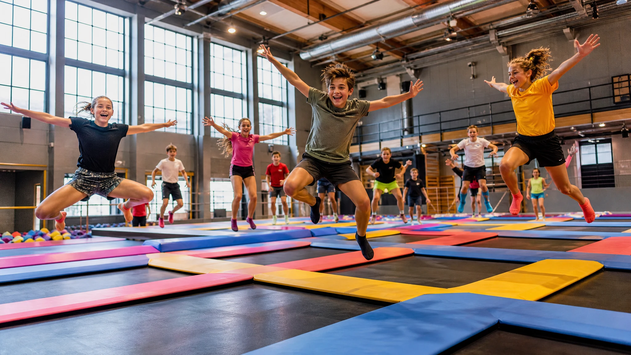 Trampolinpark Leverkusen - Impression