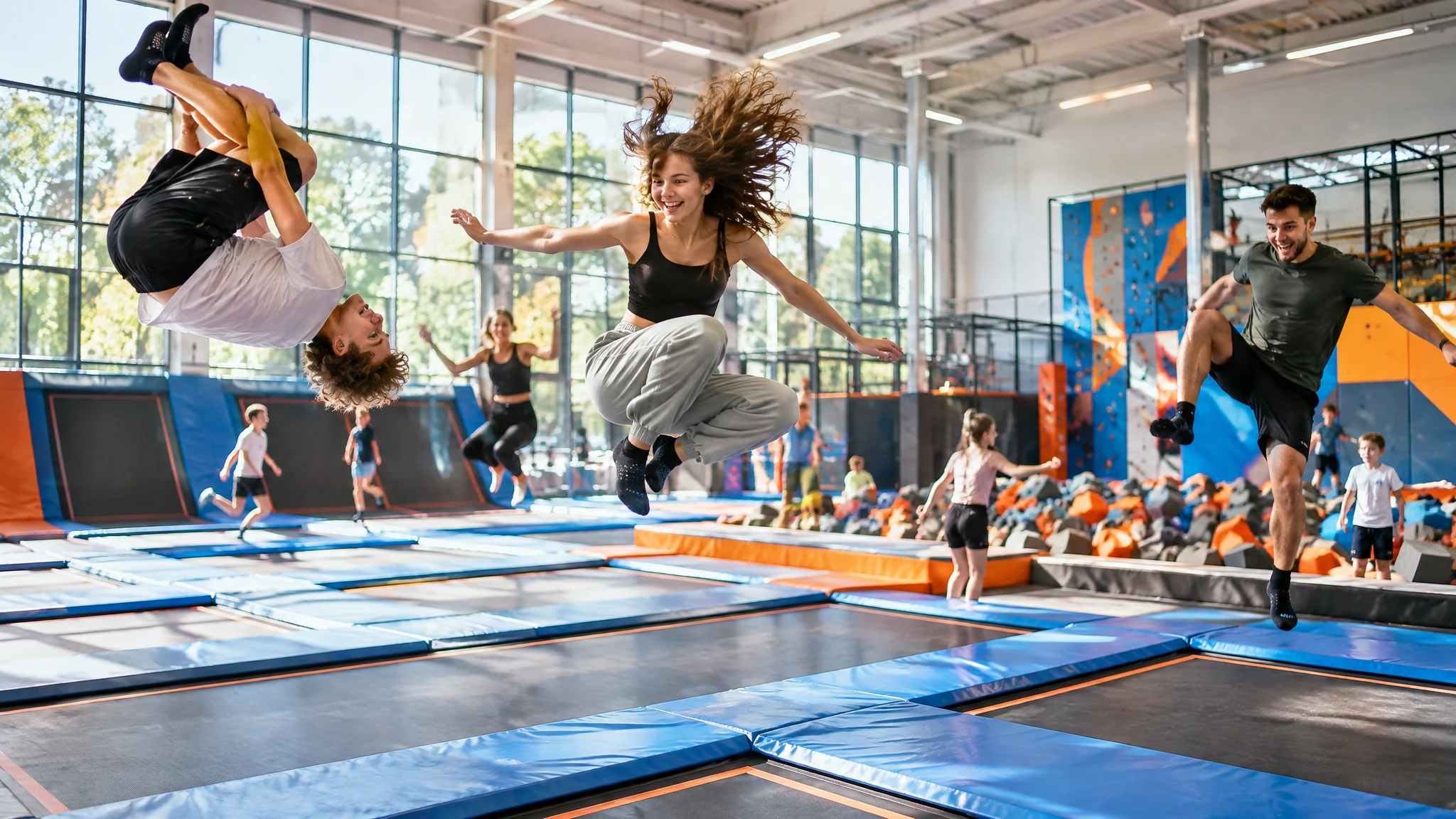 trampolinpark leverkusen - Attraktionen und Bereiche - was dich in einem guten Park erwartet