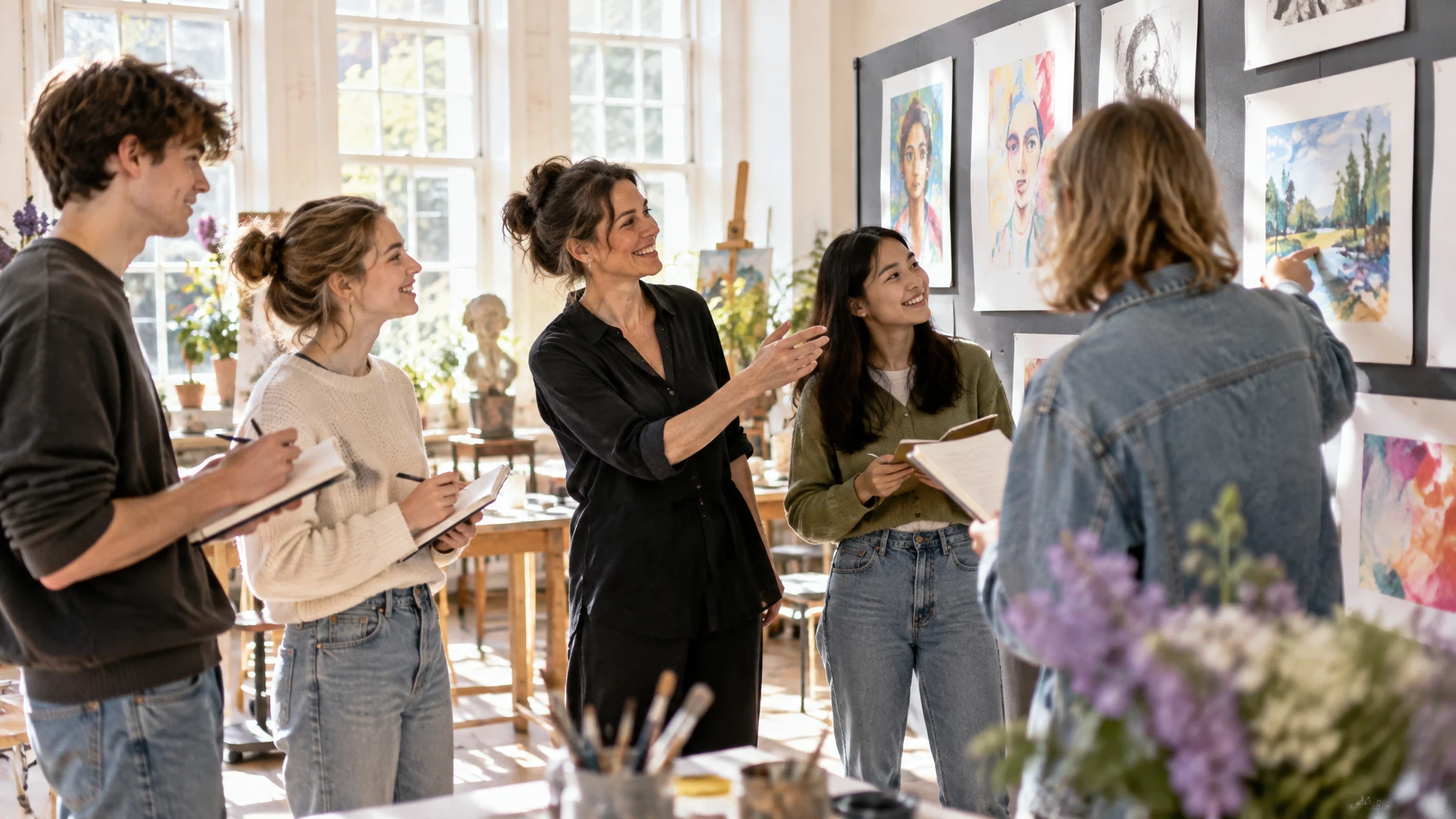 Vernissage - Die Vernissage im Unterricht und in Workshops