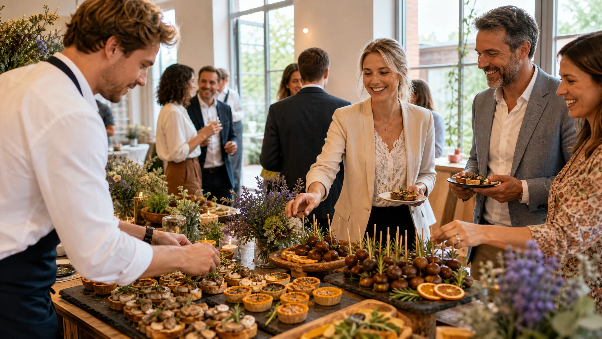 Catering Düsseldorf Fingerfood - Herbst und Winter: Wann Fingerfood-Catering in Düsseldorf besonders gefragt ist