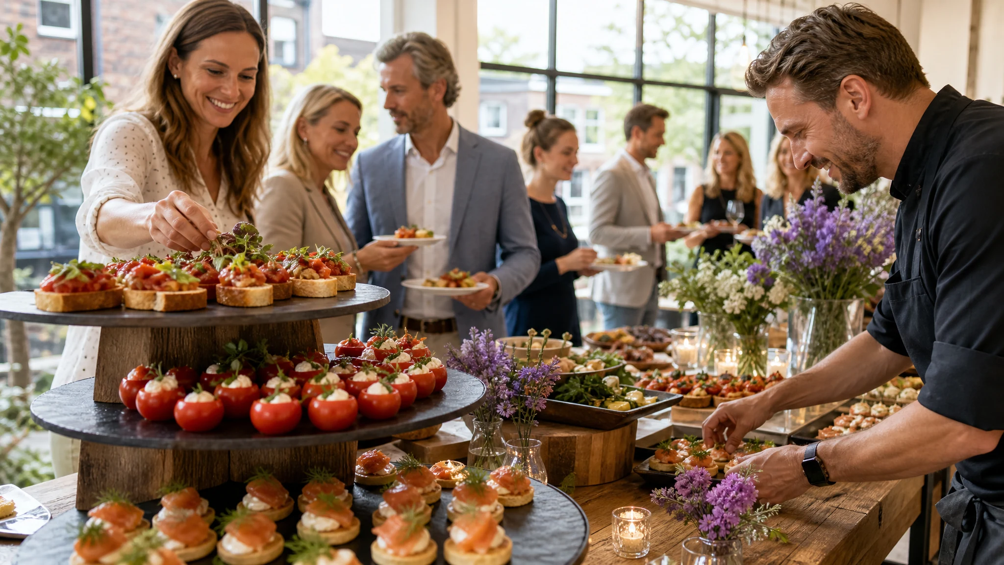 Catering Düsseldorf Fingerfood - Locations in Düsseldorf, die mit Fingerfood-Catering besonders glänzen
