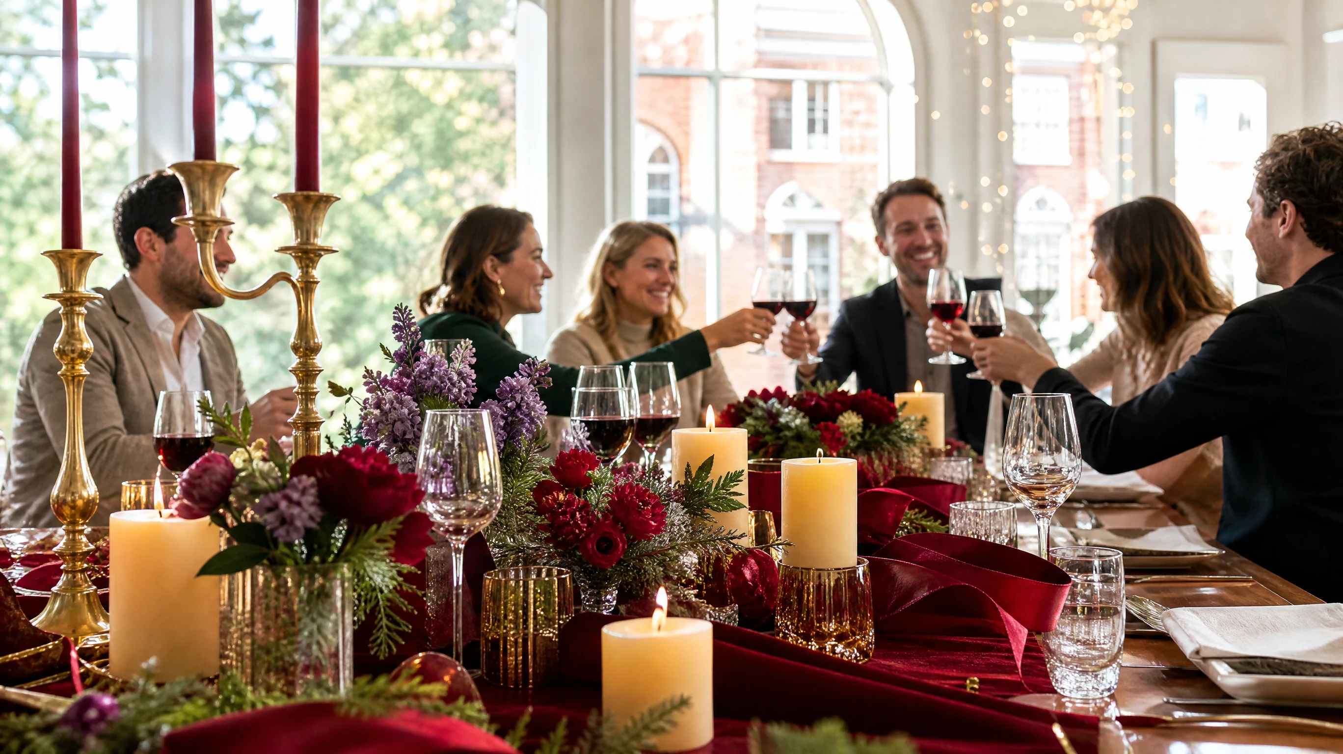 Dekoration Weihnachtsfeier - Option A: Klassisch-traditionell - wann Rot und Gold wirklich tragen