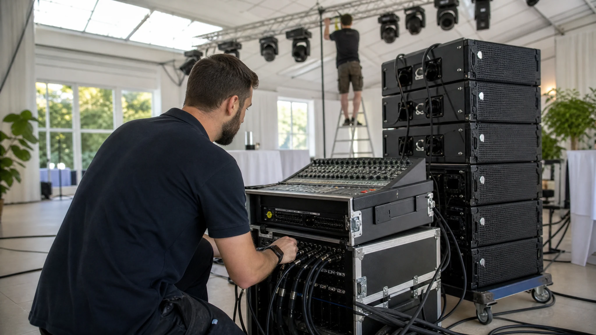Eventservice - Schritt 4: Veranstaltungstechnik richtig einplanen