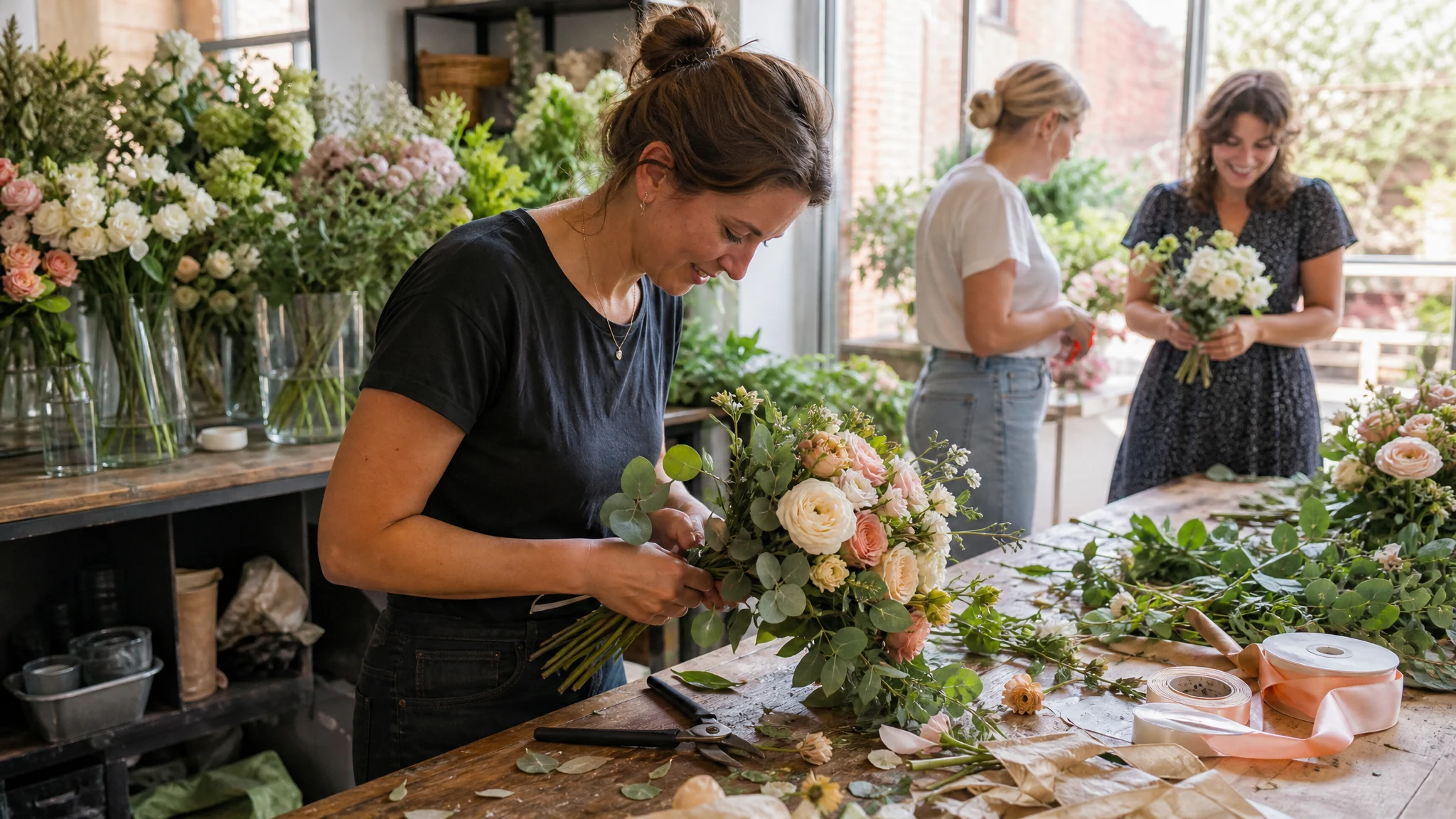 Floristen für Hochzeit - Der Brautstrauß: Stil, Blumenwahl und was wirklich zu euch passt
