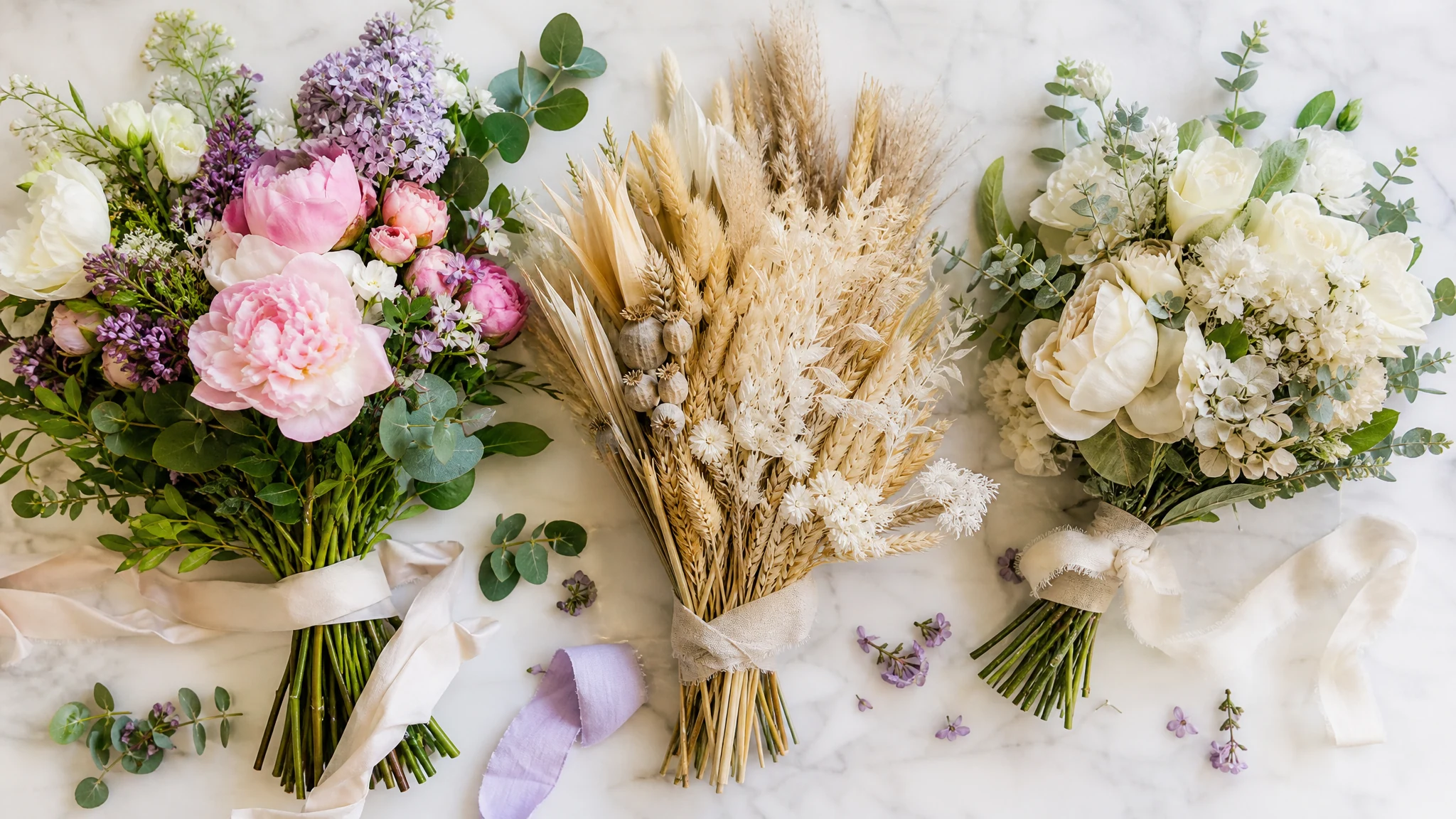 Floristen für Hochzeit - Frischblumen, Trockenblumen oder Kunstblumen: Was passt zu eurer Hochzeit?