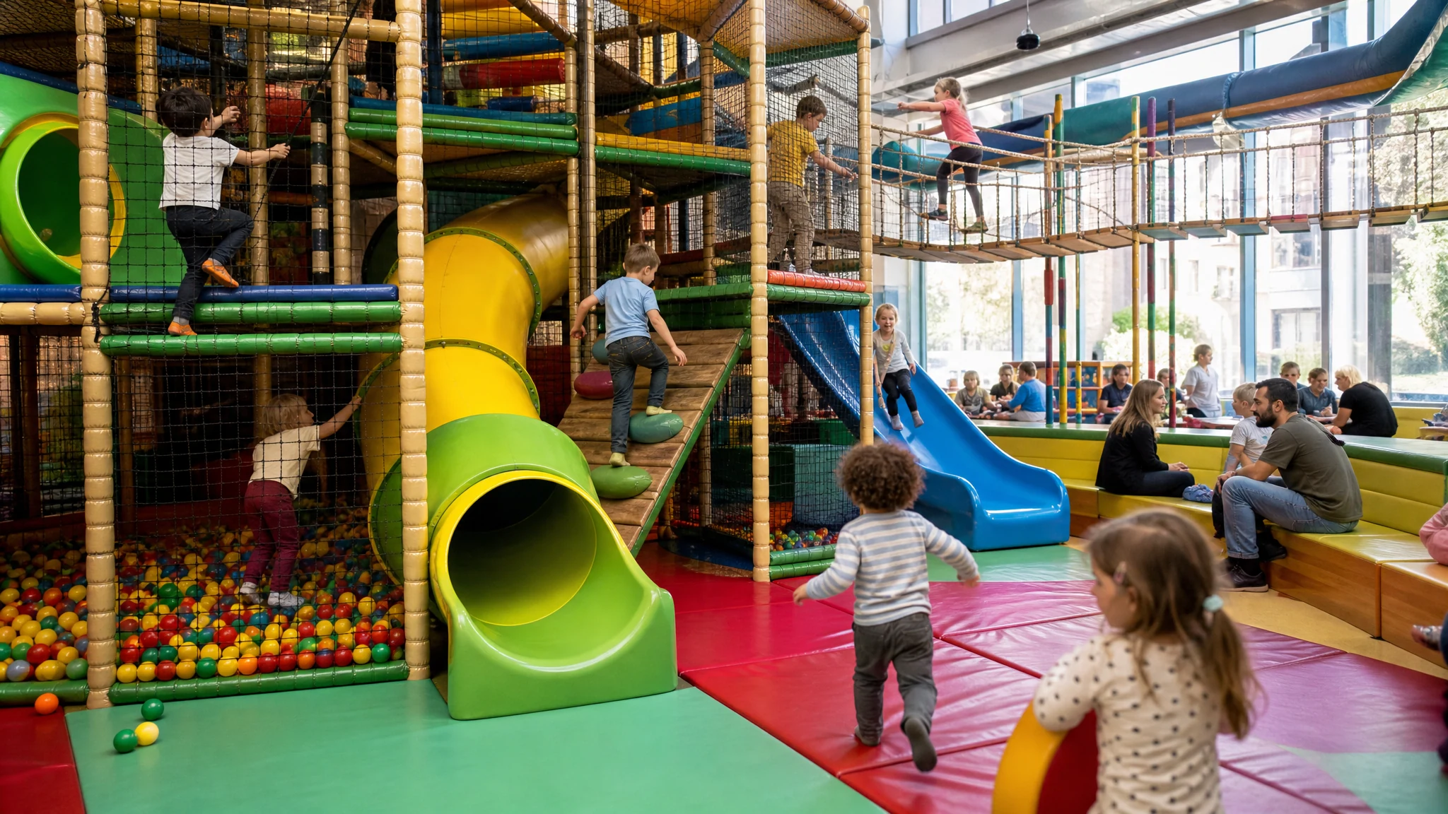 Indoor Spielplatz Mülheim - Was Kinder in einer guten Halle erwartet