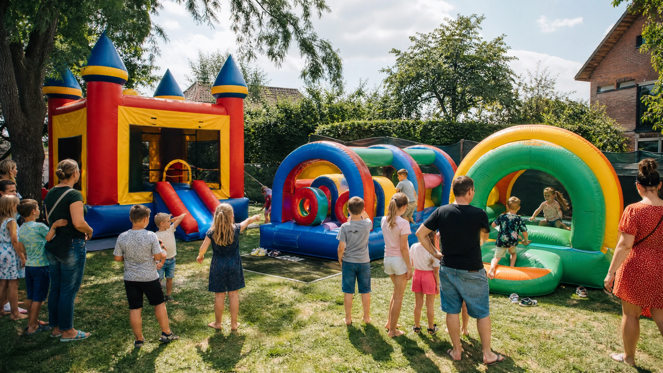 miete hüpfburg - Welcher Hüpfburg-Typ zu deinem Event passt
