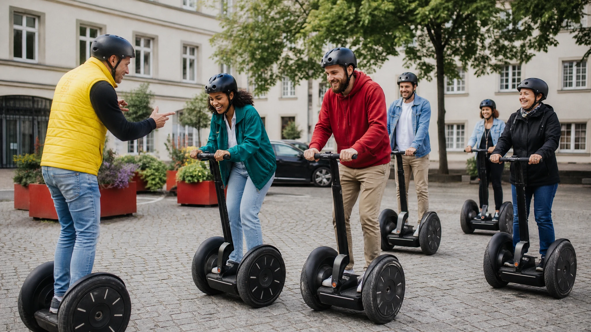 Segway Fahren - Die Schritte im Detail