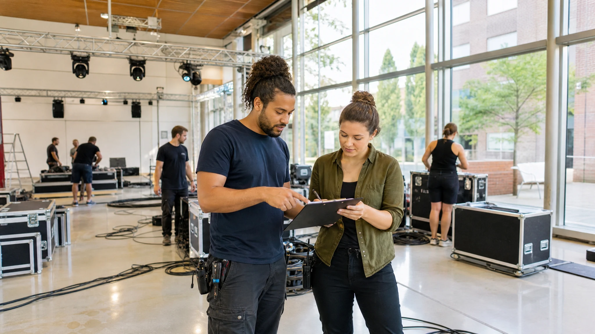 veranstaltungstechnik checkliste - Dienstleister buchen: Welcher Typ passt wann