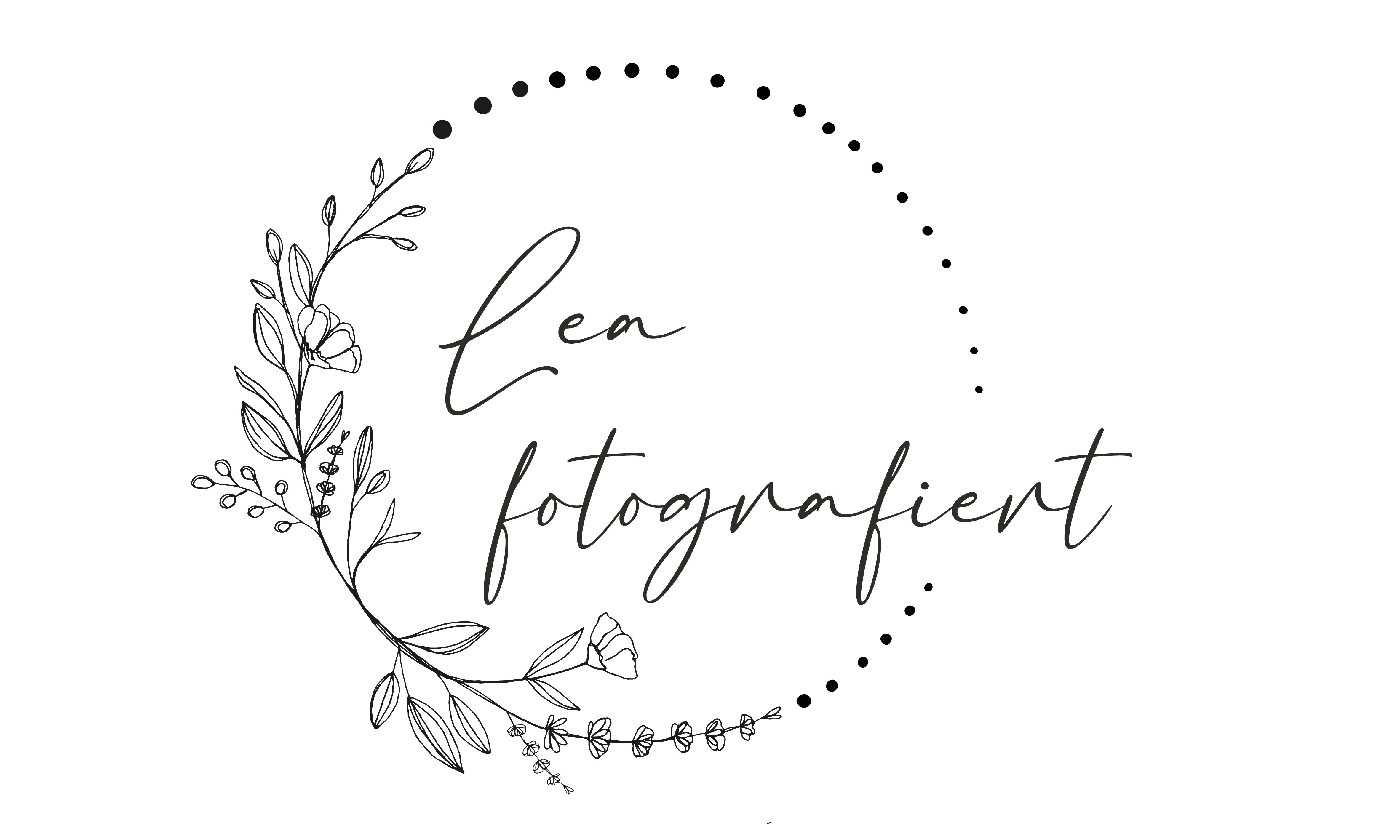 Hochzeitsfotografin Lea fotografiert Logo