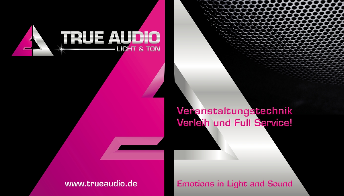 True Audio Licht & Ton Logo